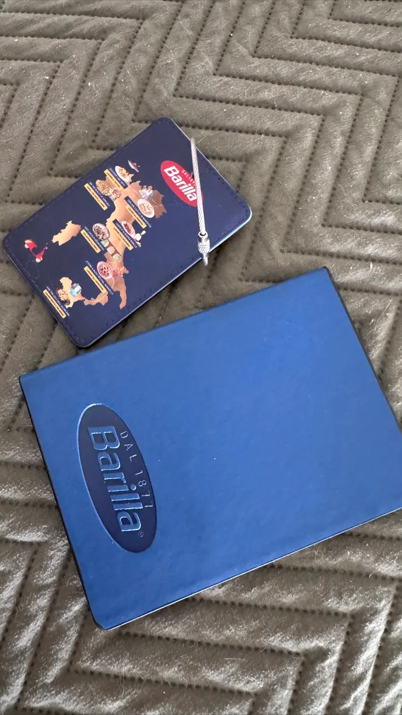 Barilla passport holder & Luggage Tag Set thumbnail