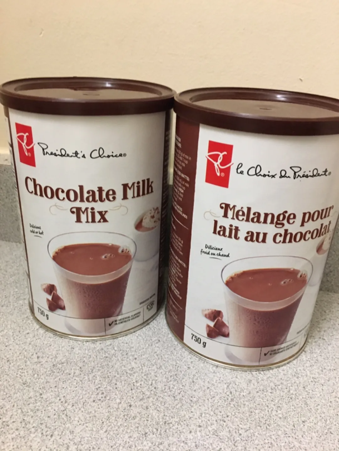 President's Choice Chocolate Milk Mix thumbnail