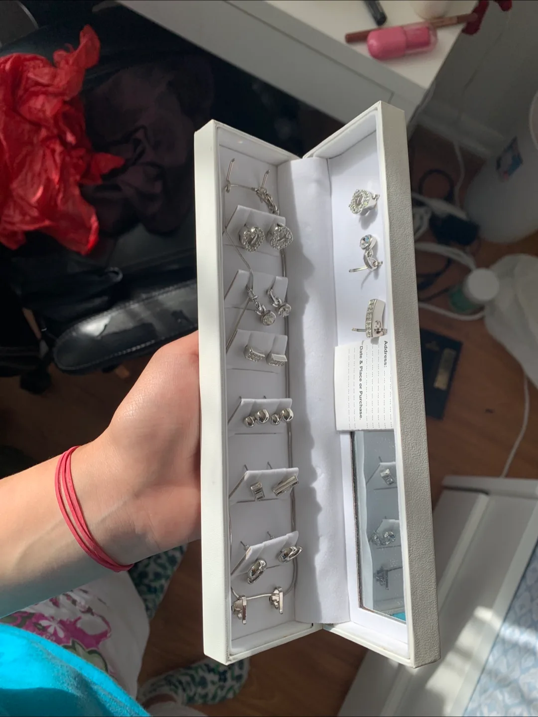‼️MOVING SALE‼️Customizable Silver Jewelry Set thumbnail