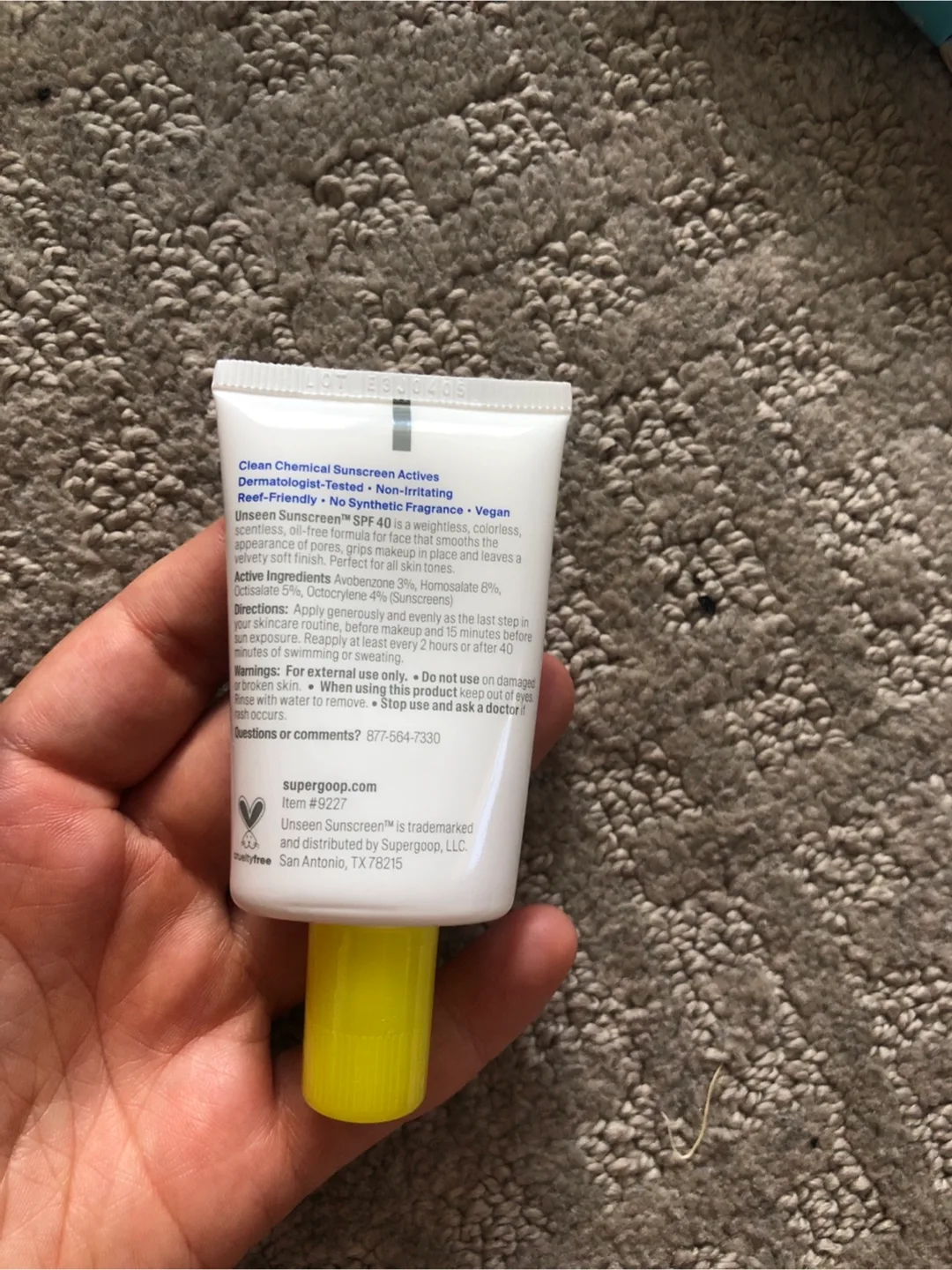 Supergoop! Unseen Sunscreen SPF 40 - 0.68 fl oz image indicator(2)