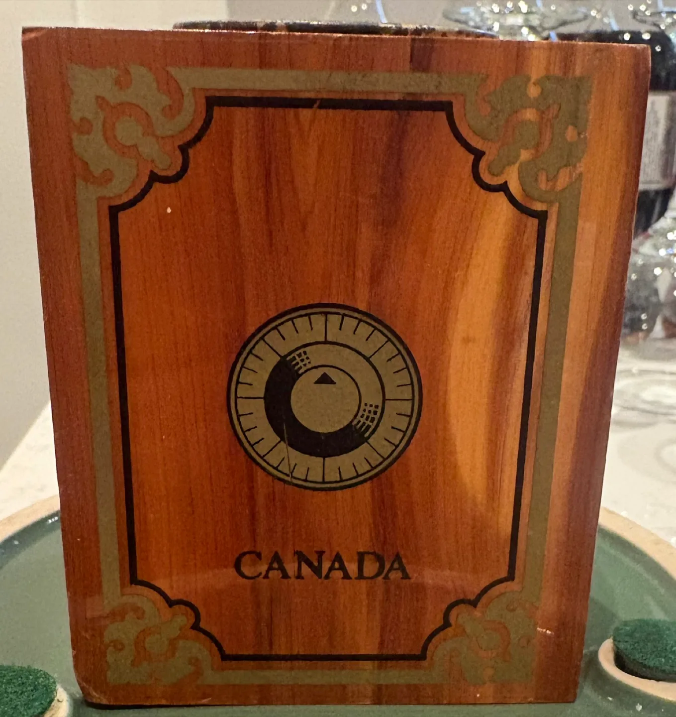 Vintage Canada Wooden Box thumbnail