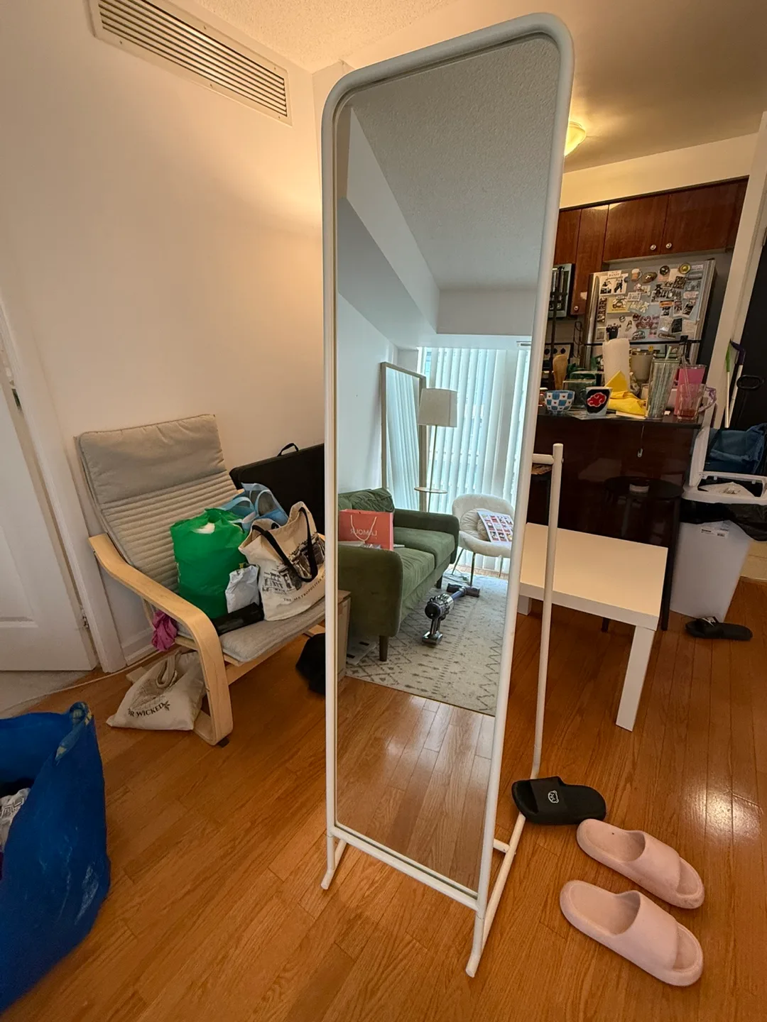 White Standing Mirror thumbnail