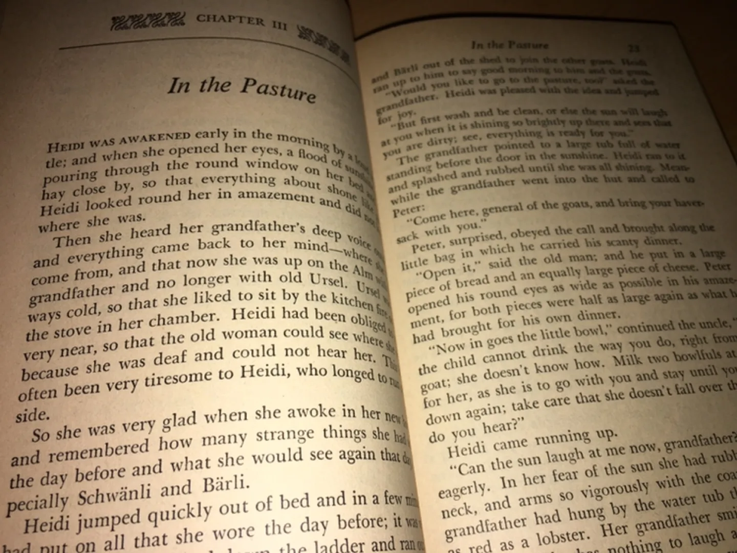 1963 Hardcover Book - Heidi - Companion Library Classic image indicator(3)