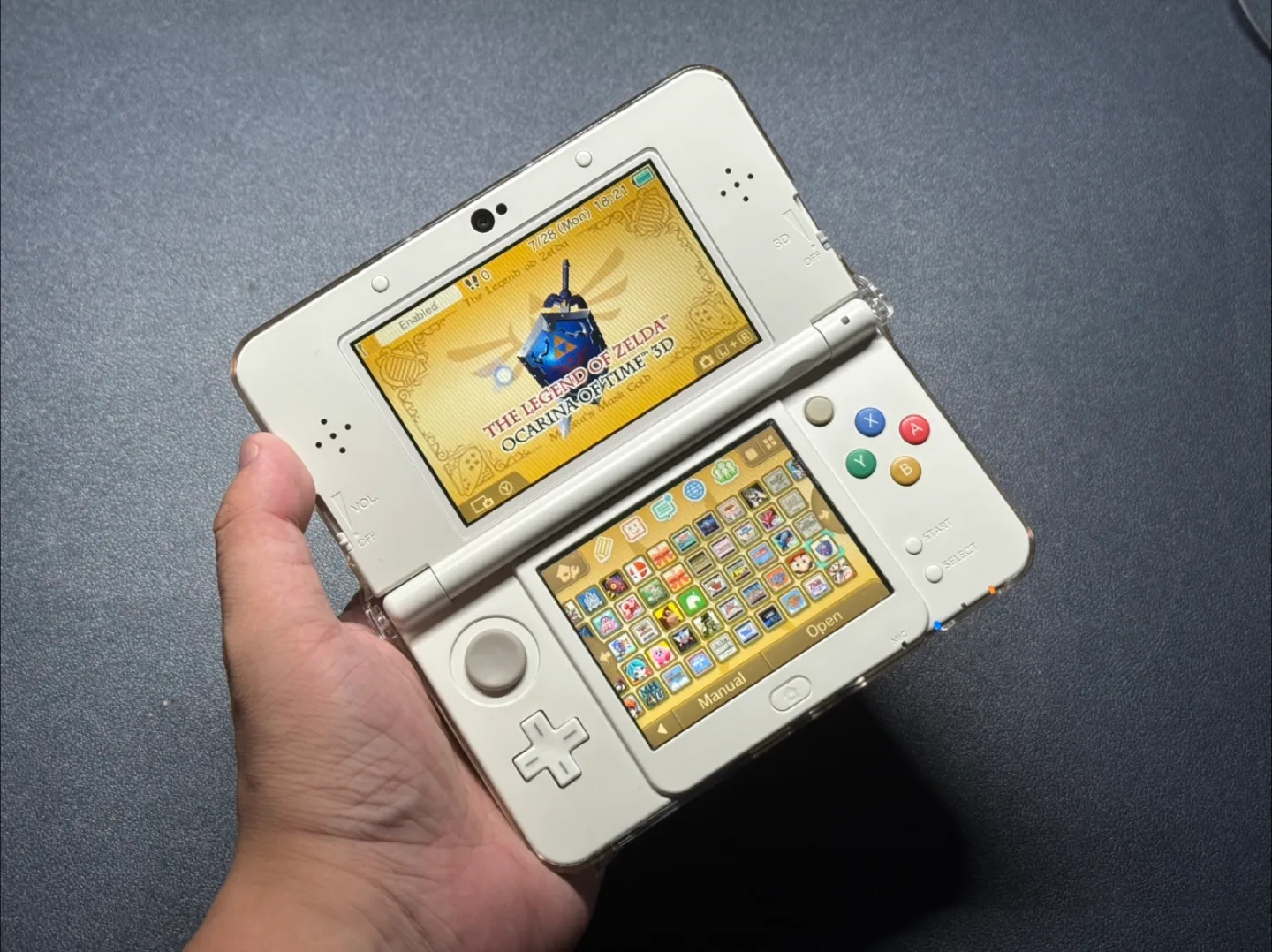 New Nintendo 3DS – Custom Zelda Theme Shell (Fully Modded) thumbnail