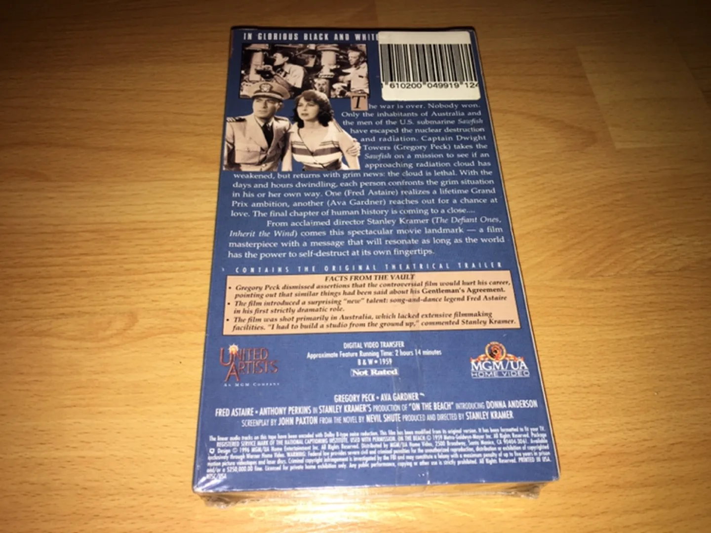 Brand new and sealed - VHS On The Beach Tape image indicator(2)