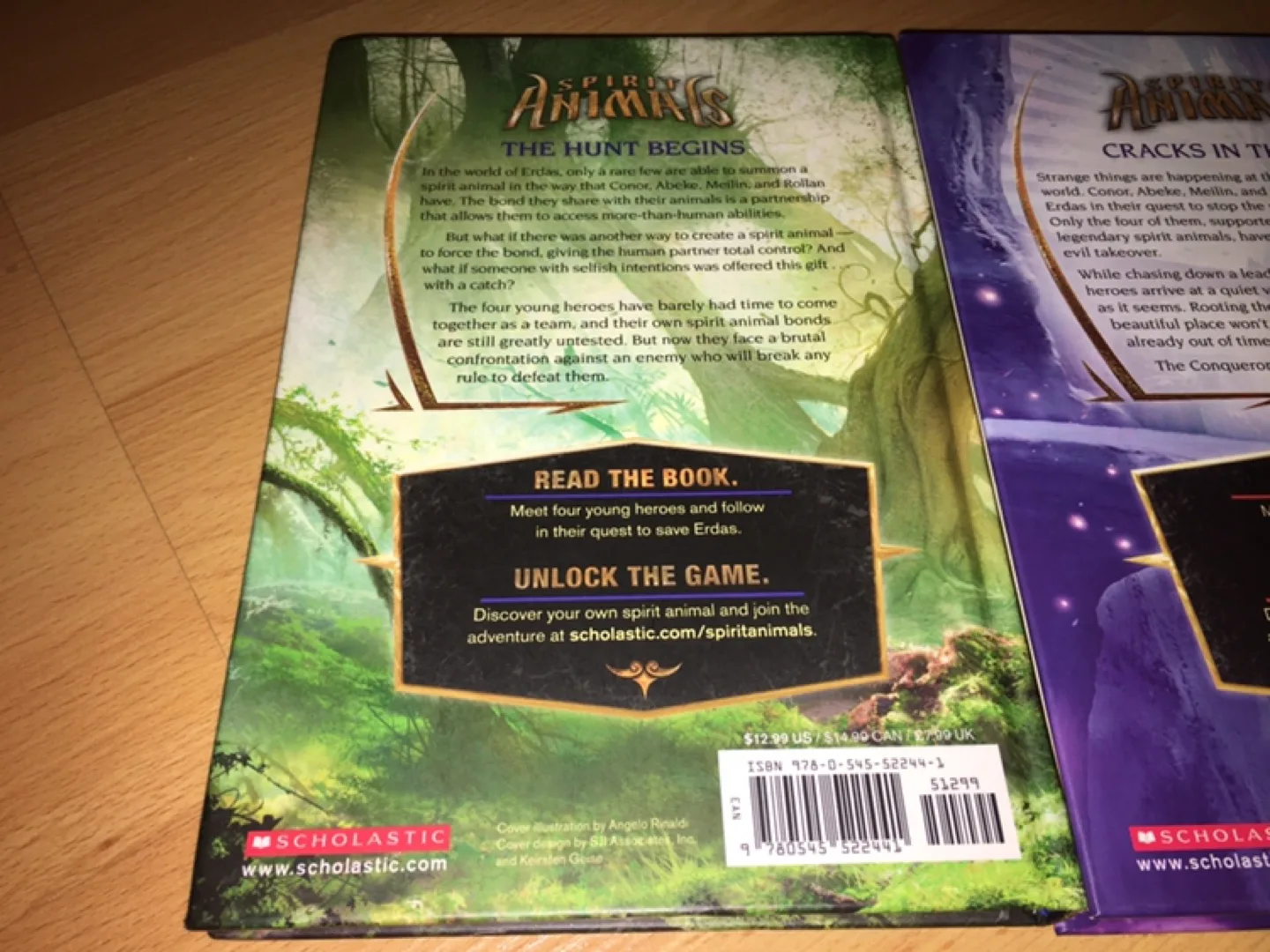 ($4 each) Hardcover Spirit Animals Books image indicator(3)