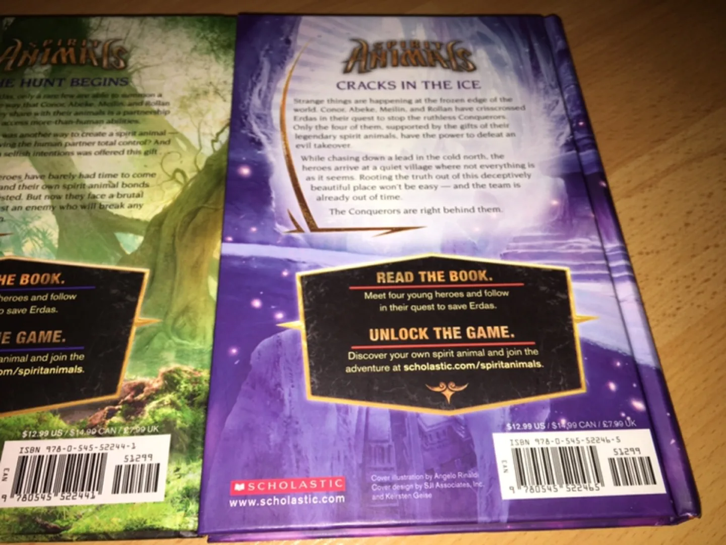 ($4 each) Hardcover Spirit Animals Books image indicator(4)