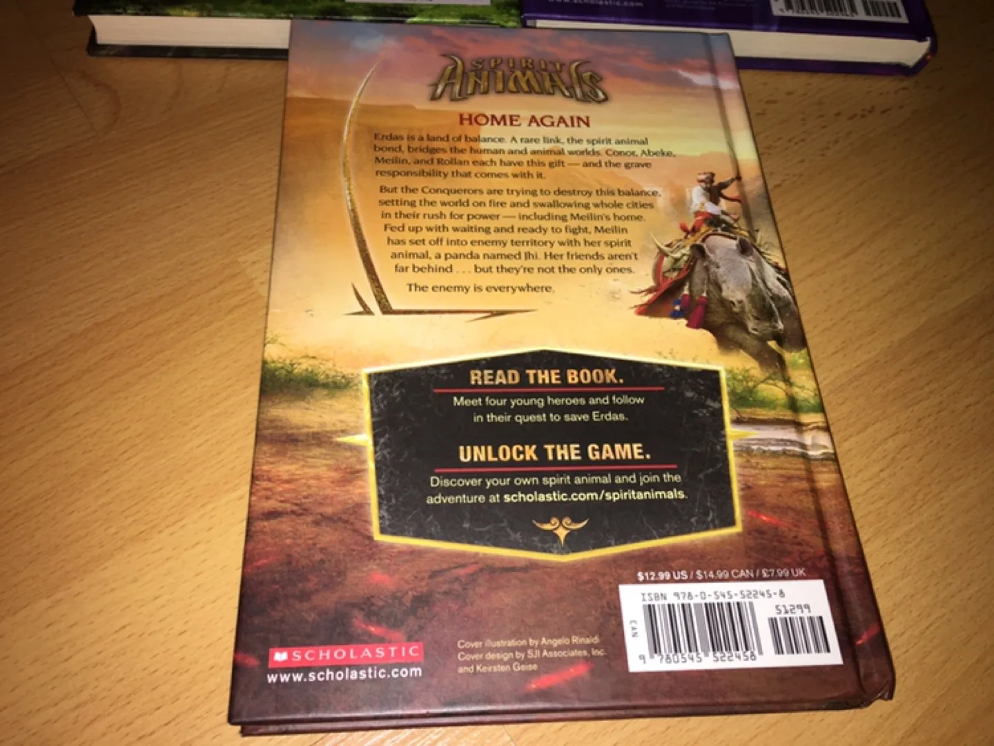 ($4 each) Hardcover Spirit Animals Books image indicator(5)