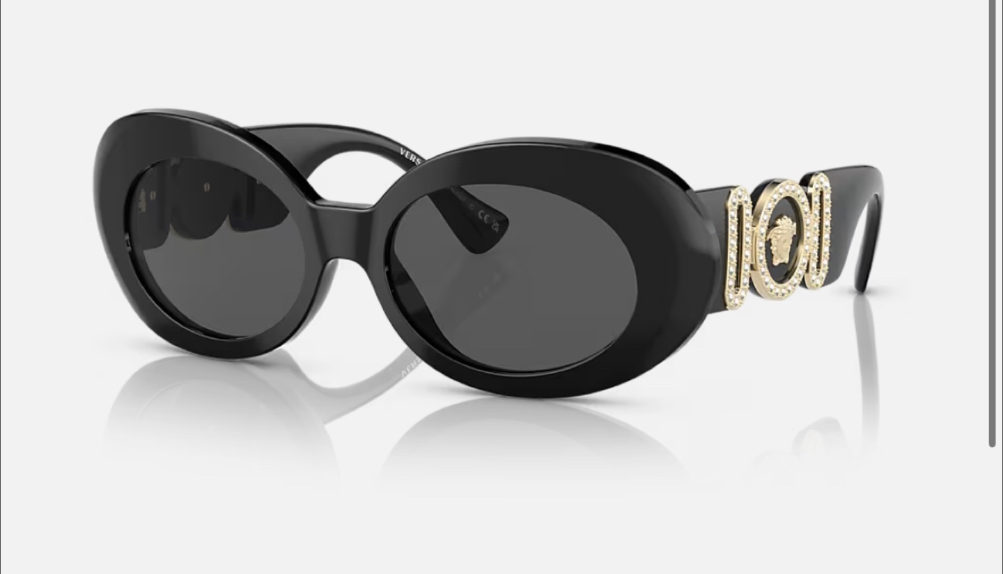 Versace Medusa 101 Sunglasses - Black