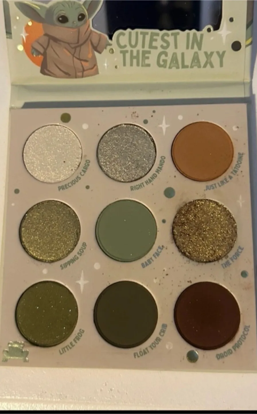 Colourpop Star Wars Mandalorian Eyeshadow Palette thumbnail