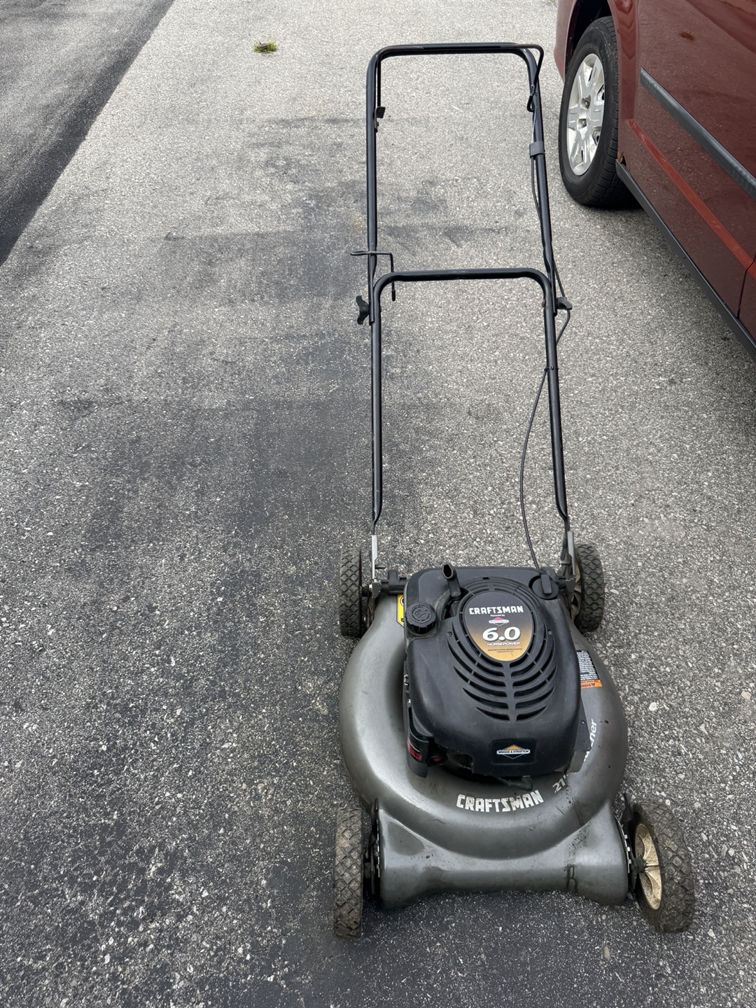 Craftsman 6.0 Horsepower Lawn Mower - photo 3