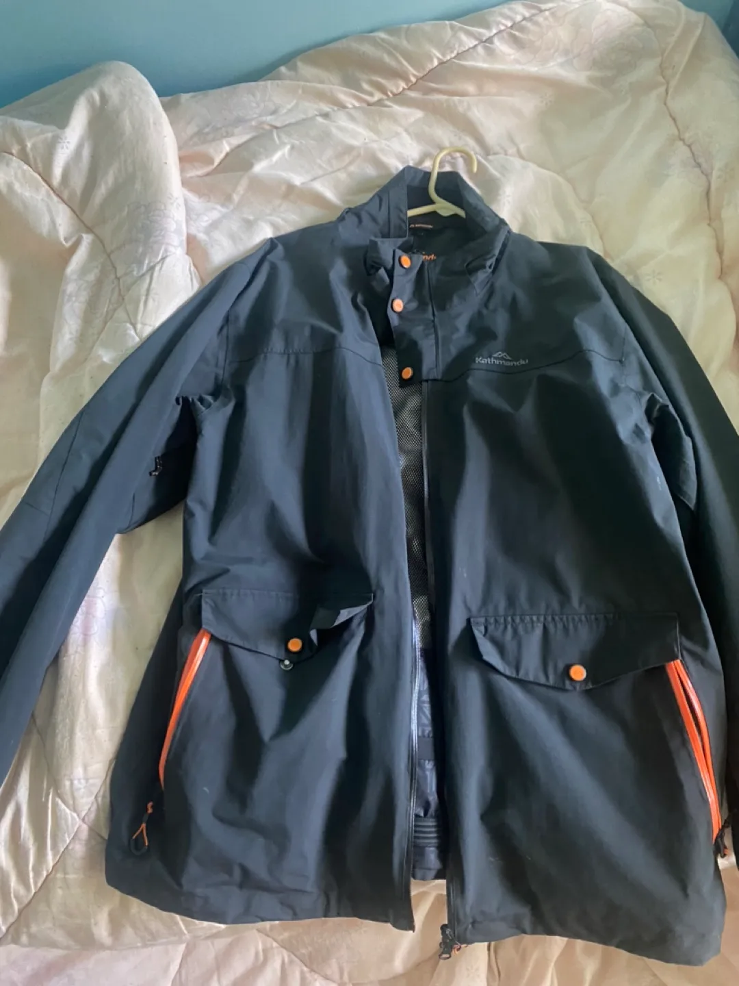Kathmandu Men's Rain Jacket - Black thumbnail