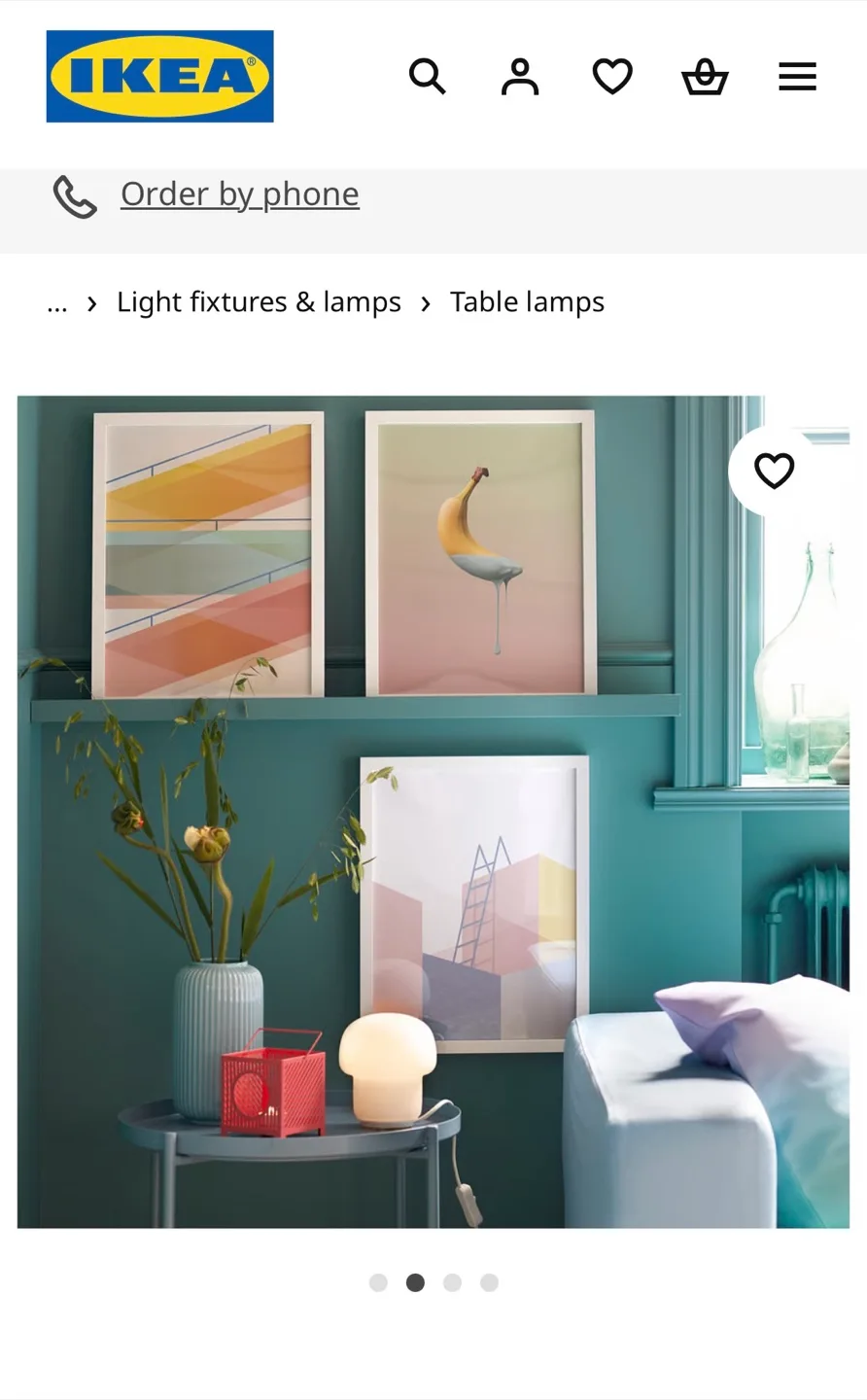 Table Lamp - Mushroom Style image indicator(3)