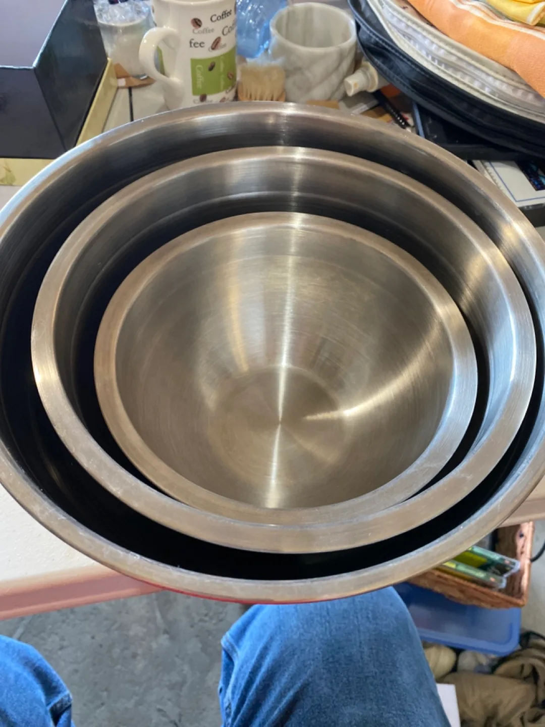 Stainless Steel Mixing Bowls - Set of 3 thumbnail
