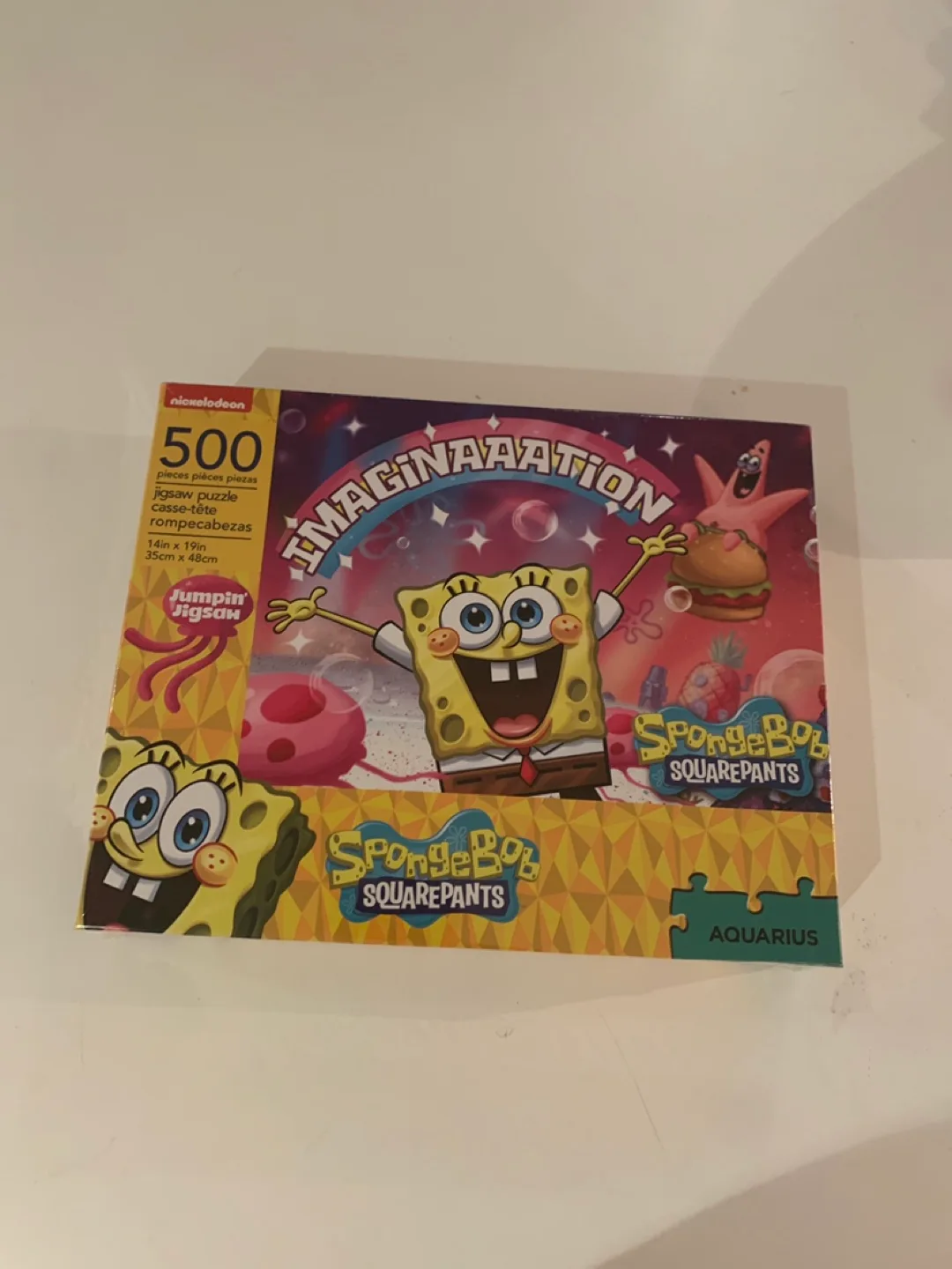 SpongeBob SquarePants 500 Piece Jigsaw Puzzle - New thumbnail