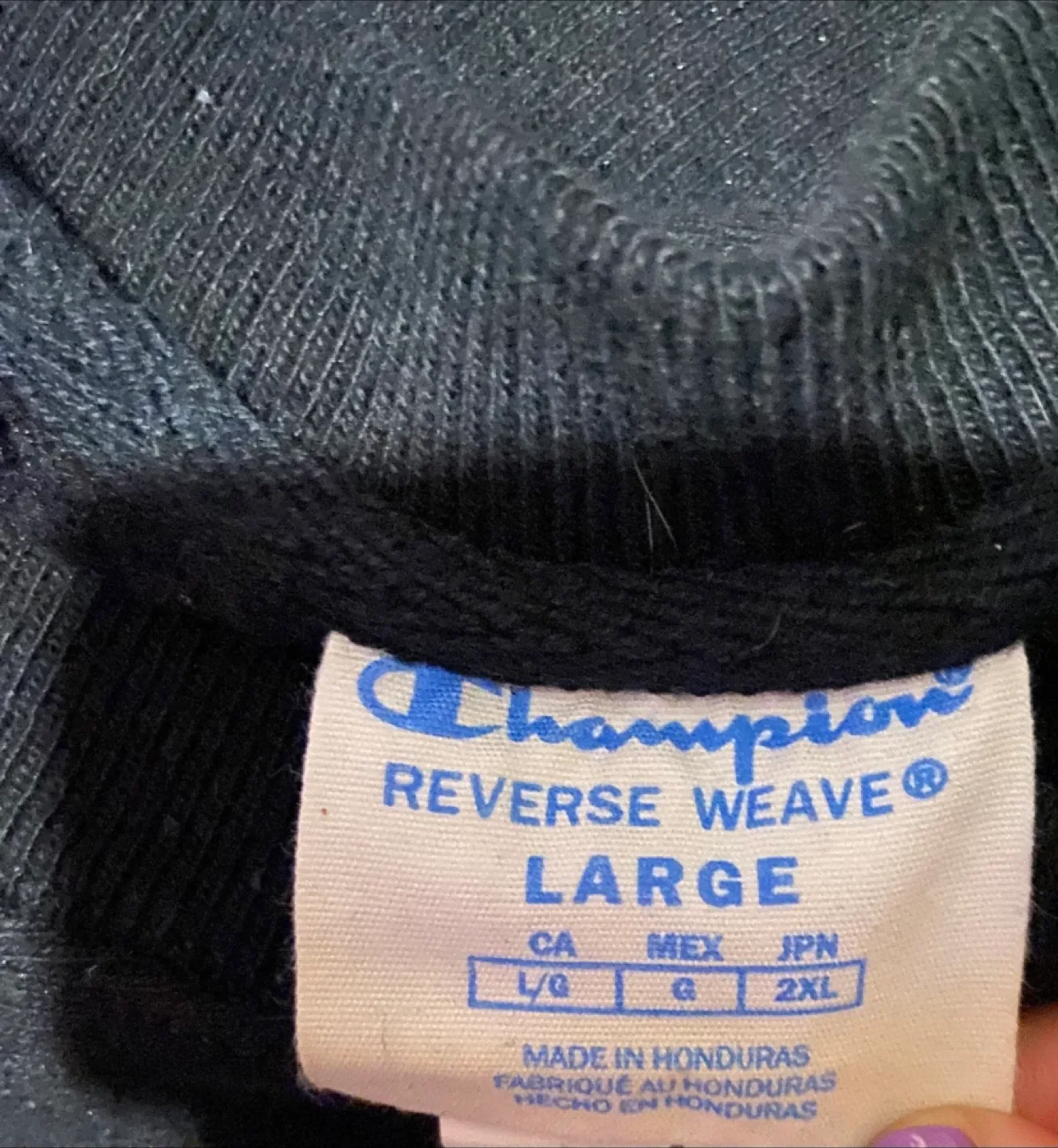 Champion Reverse Weave fleece Sweatshirt szL image indicator(4)