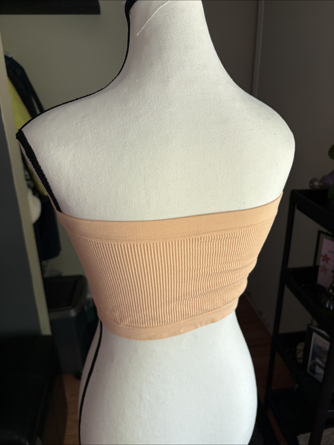 Garage Light Peach Ribbed Top - photo 5
