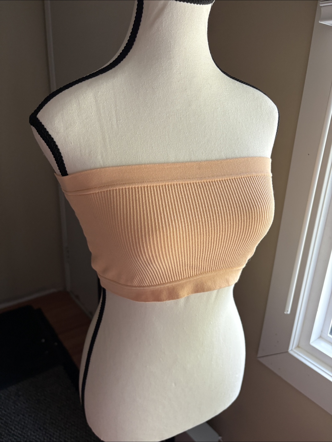 Garage Light Peach Ribbed Top - photo 2