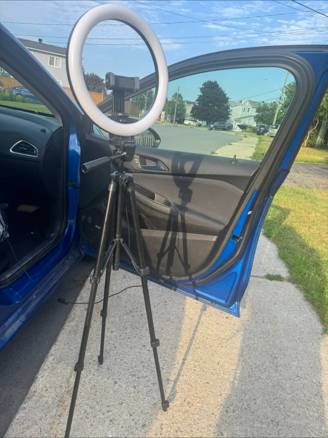 Ring Light with Tripod Stand image indicator(2)