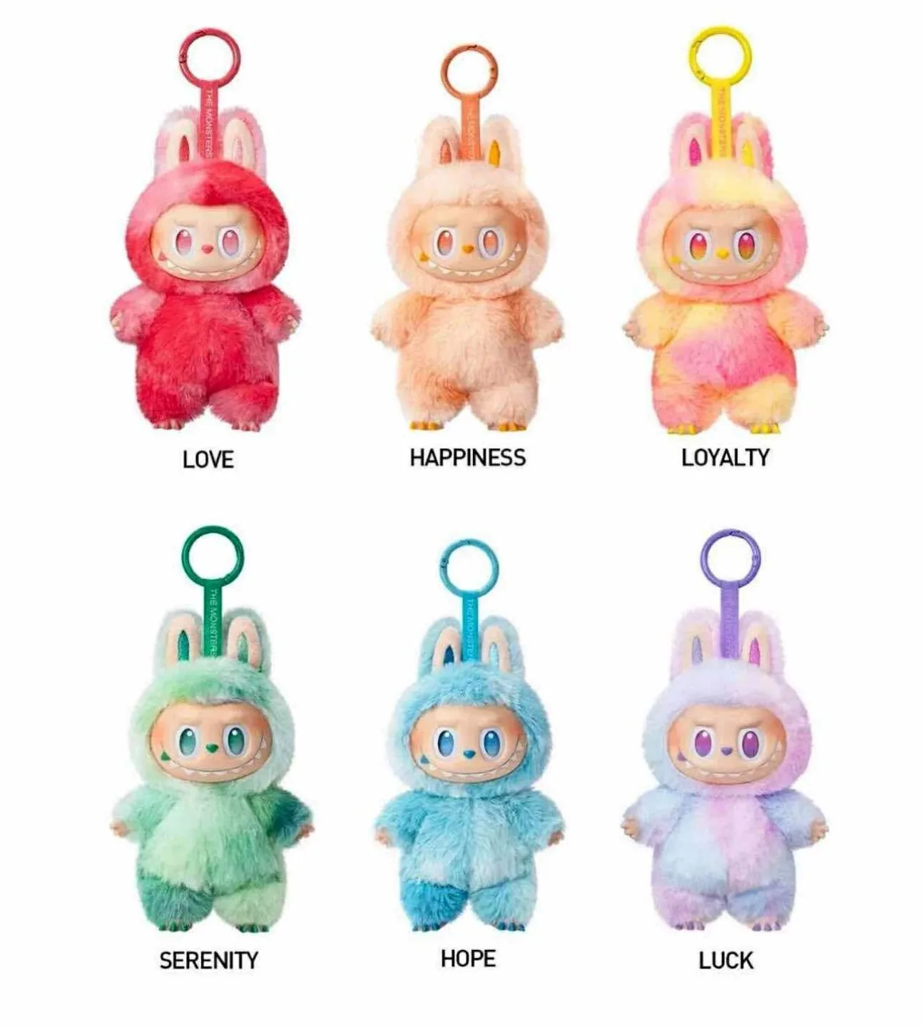 The Monsters Labubu Bunny Plush Charm thumbnail
