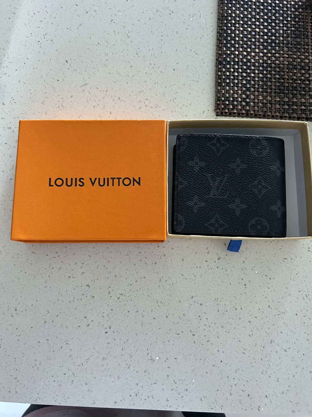 Louis Vuitton Black Monogram Wallet thumbnail