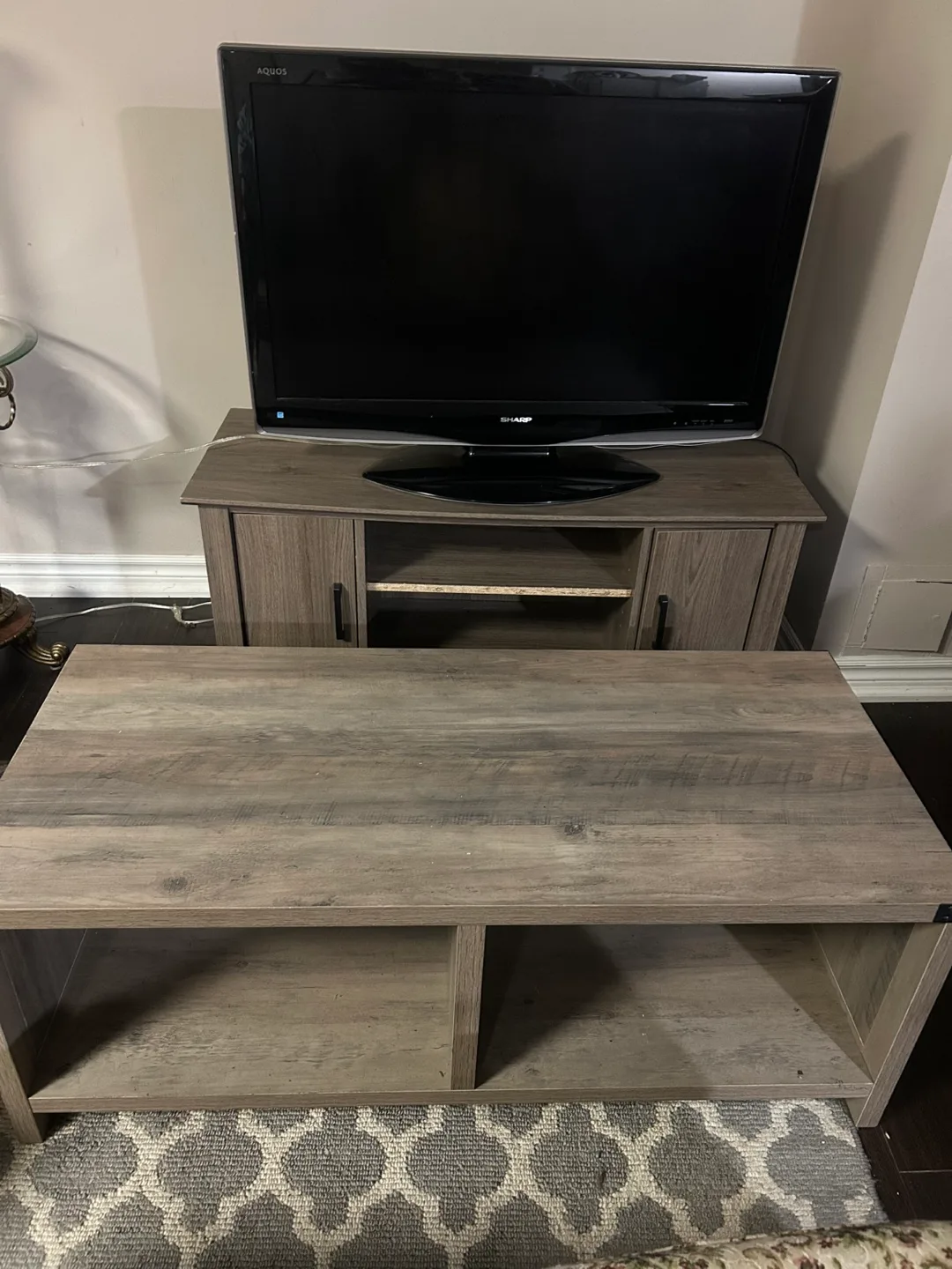 TV stand and coffee table set thumbnail