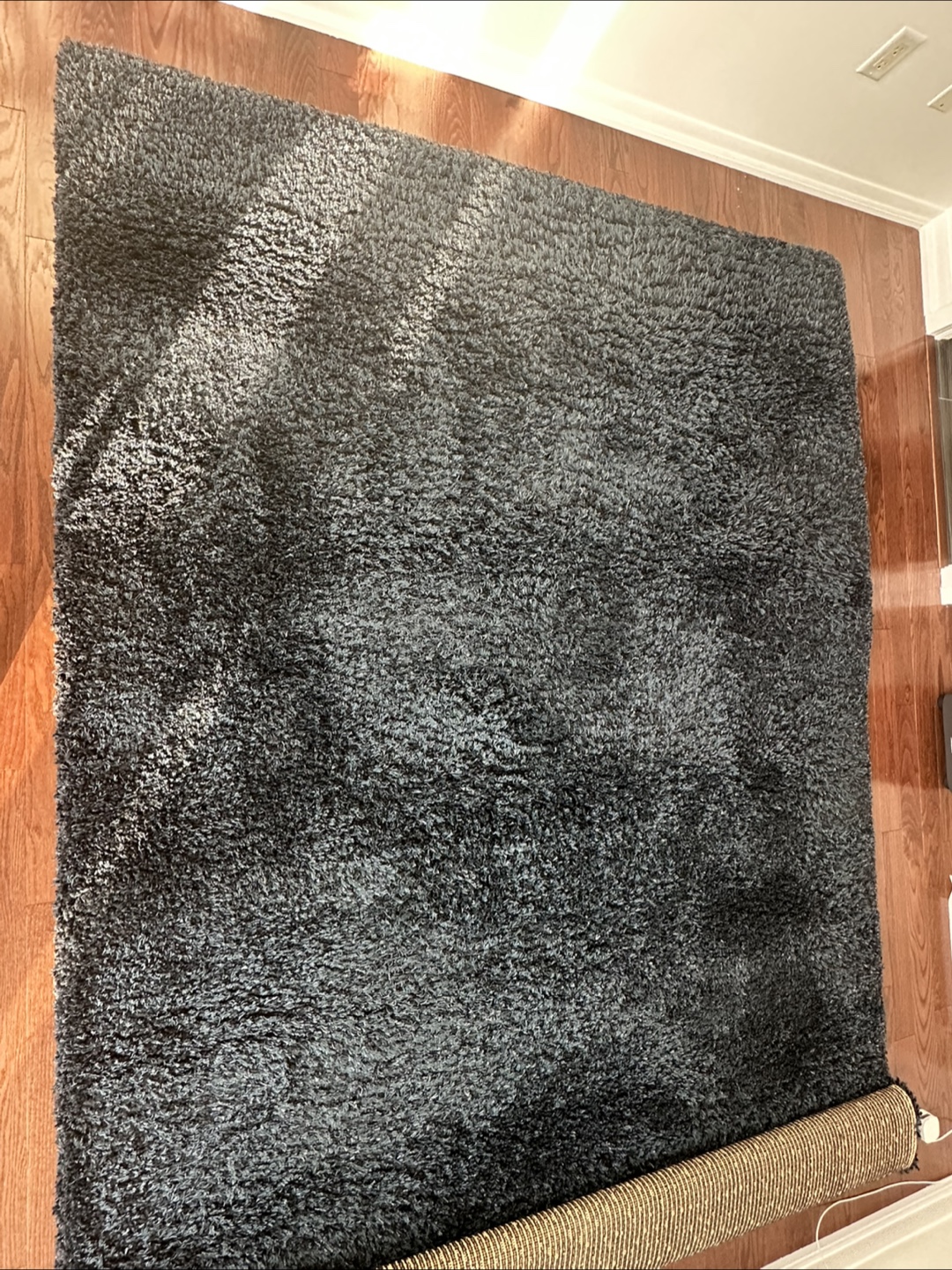 2m by 3m Dark Blue carpet (IKEA vollerslev) - photo 3