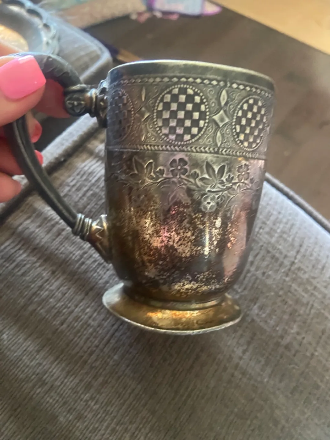 Vintage Silver Plated Tea Set image indicator(5)