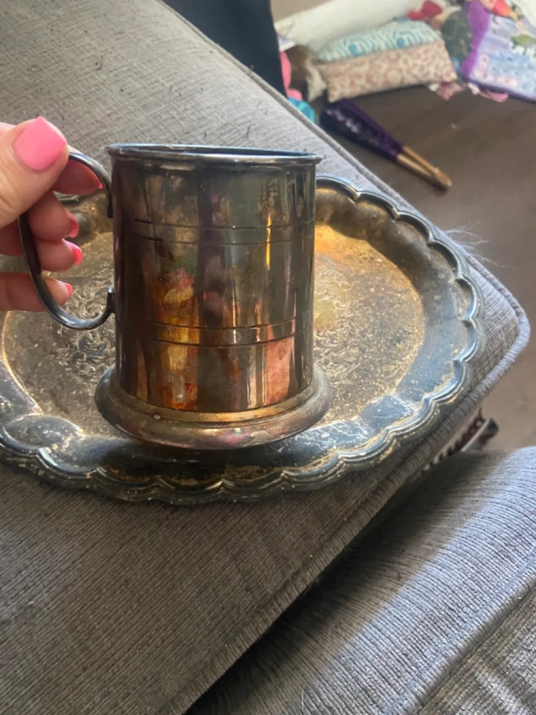 Vintage Silver Plated Tea Set thumbnail