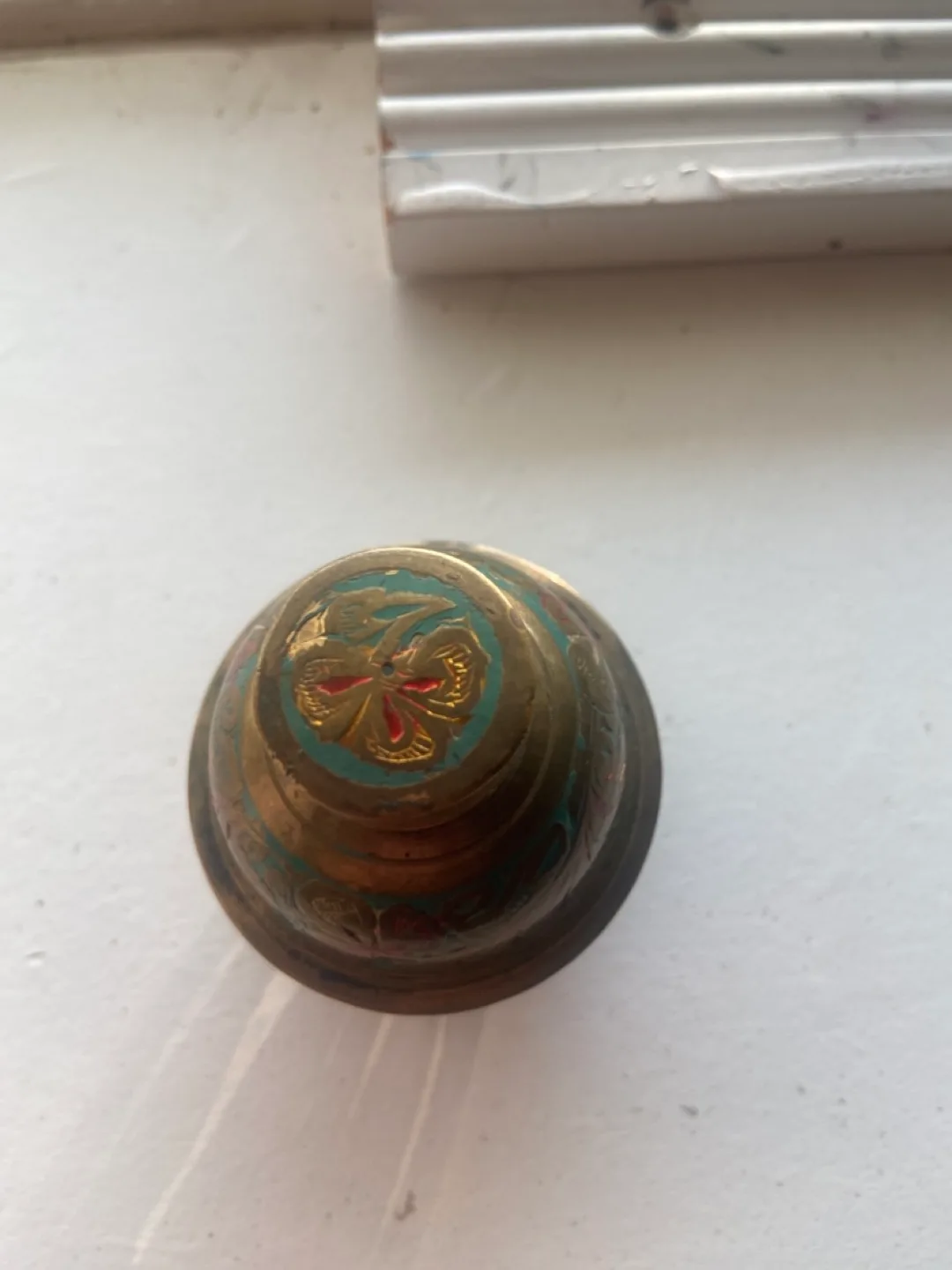 Vintage Brass Dinner Bell image indicator(2)