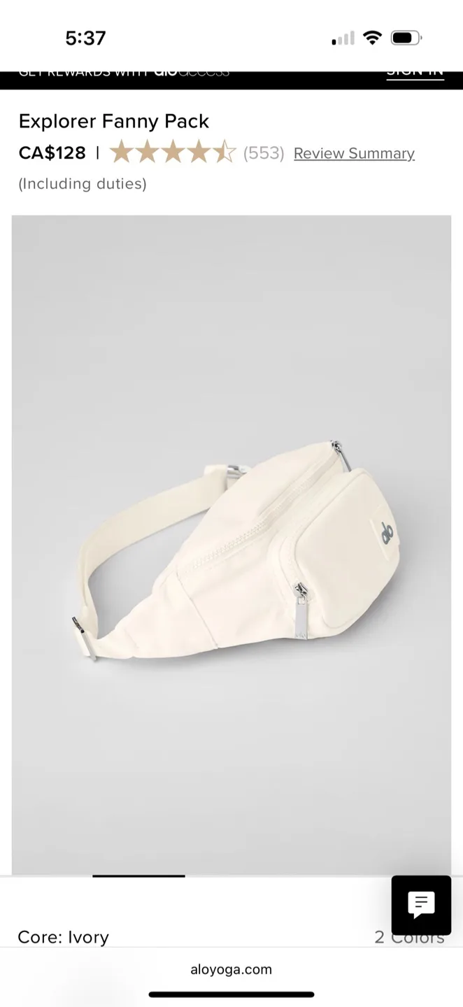 ALO Yoga Explorer Fanny Pack image indicator(4)