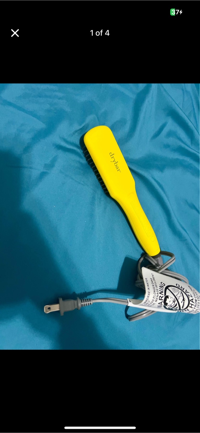 DRYBAR Baby Brush Crush Mini Heated Straightening Brush - photo 2