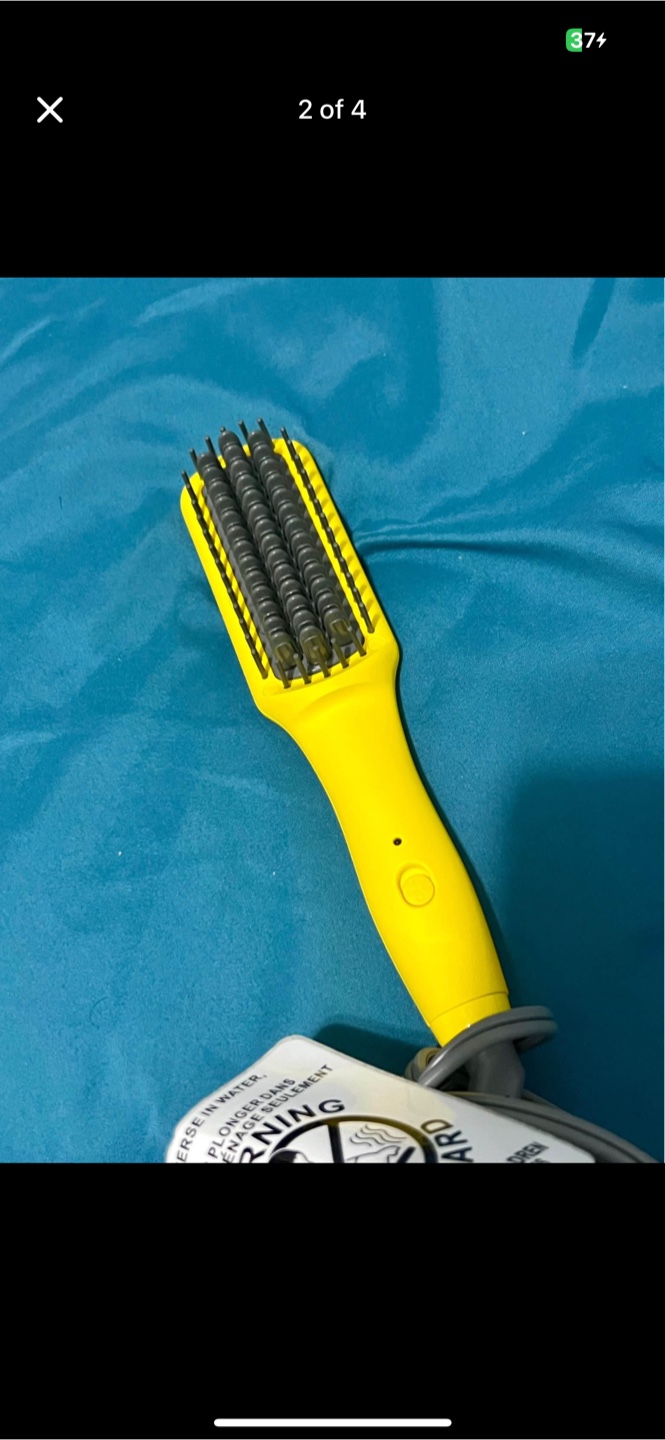 DRYBAR Baby Brush Crush Mini Heated Straightening Brush - photo 3