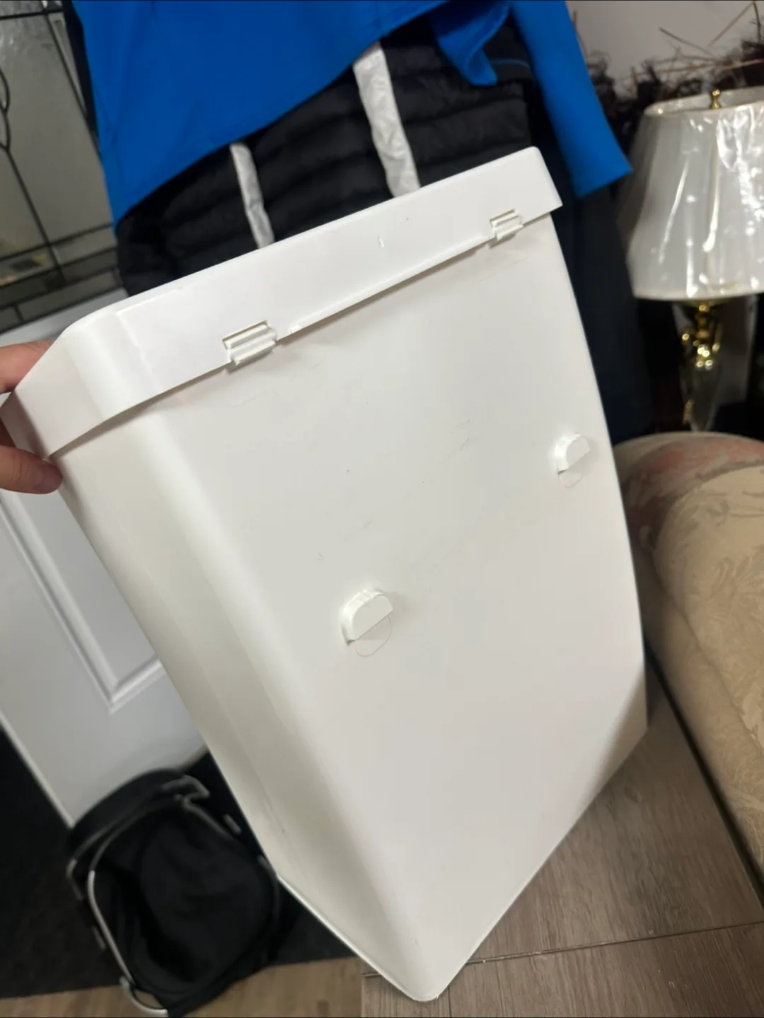 Ikea STRÖMLINJE White Waste Bin image indicator(2)