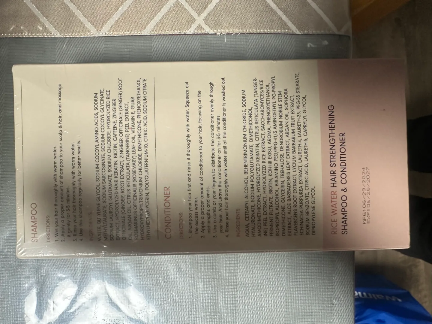 New Dersie Rice Water Shampoo & Conditioner Set image indicator(3)