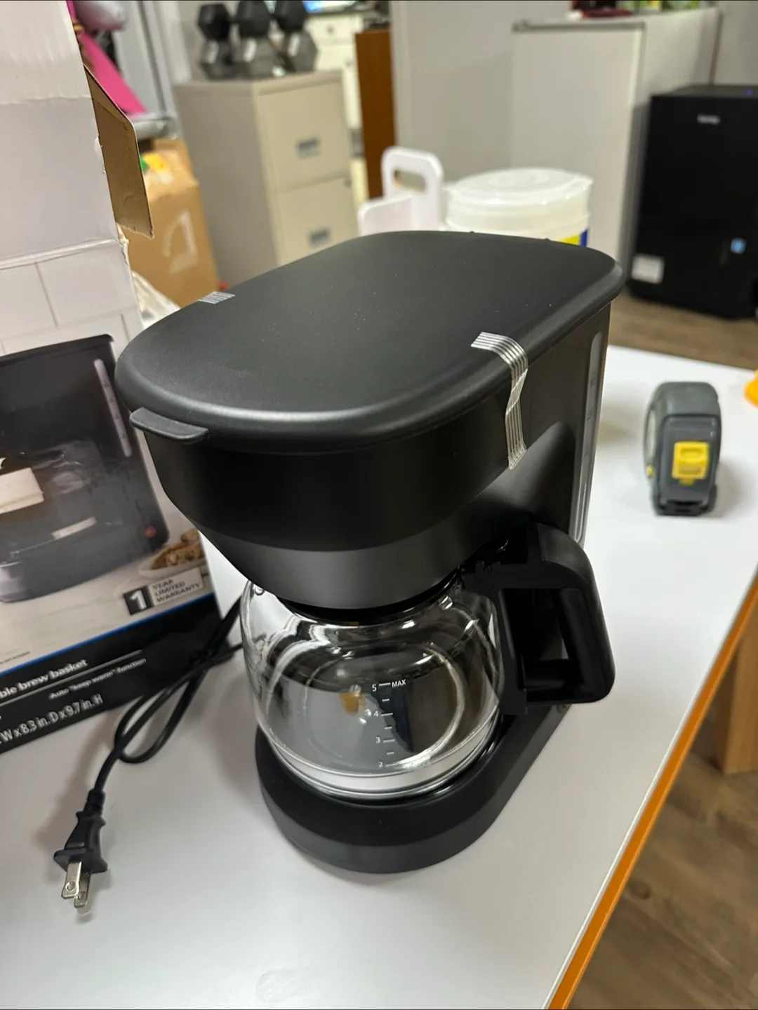 Mainstays 5-Cup Coffee Maker image indicator(5)