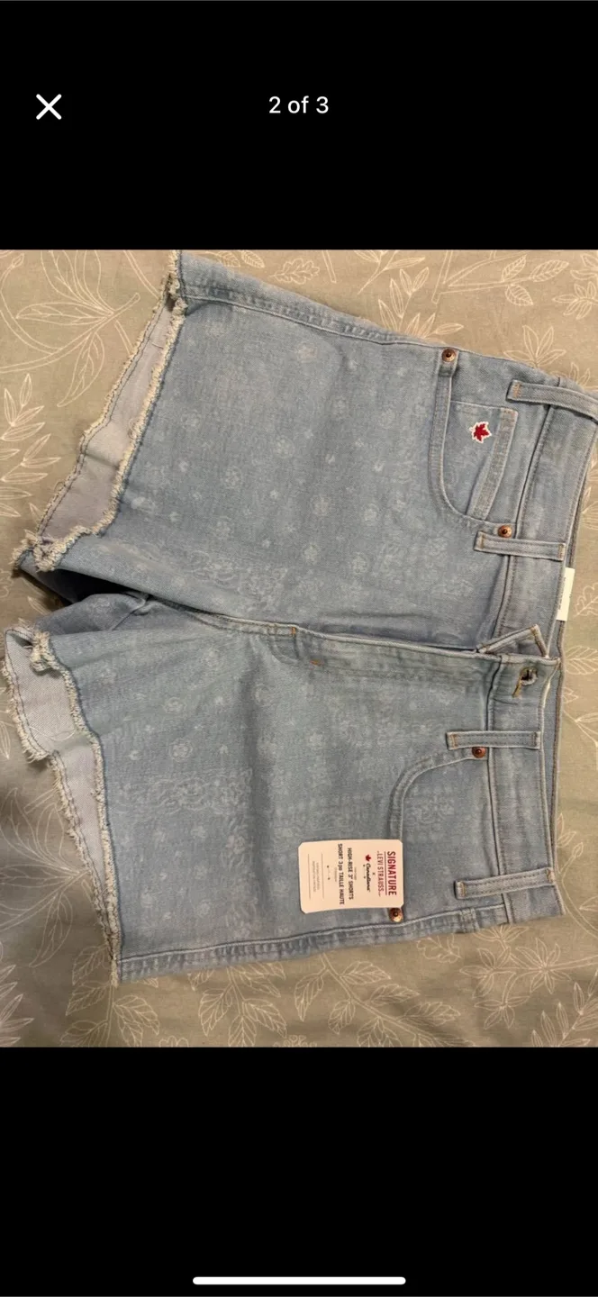 Levis, Denim shorts image indicator(2)
