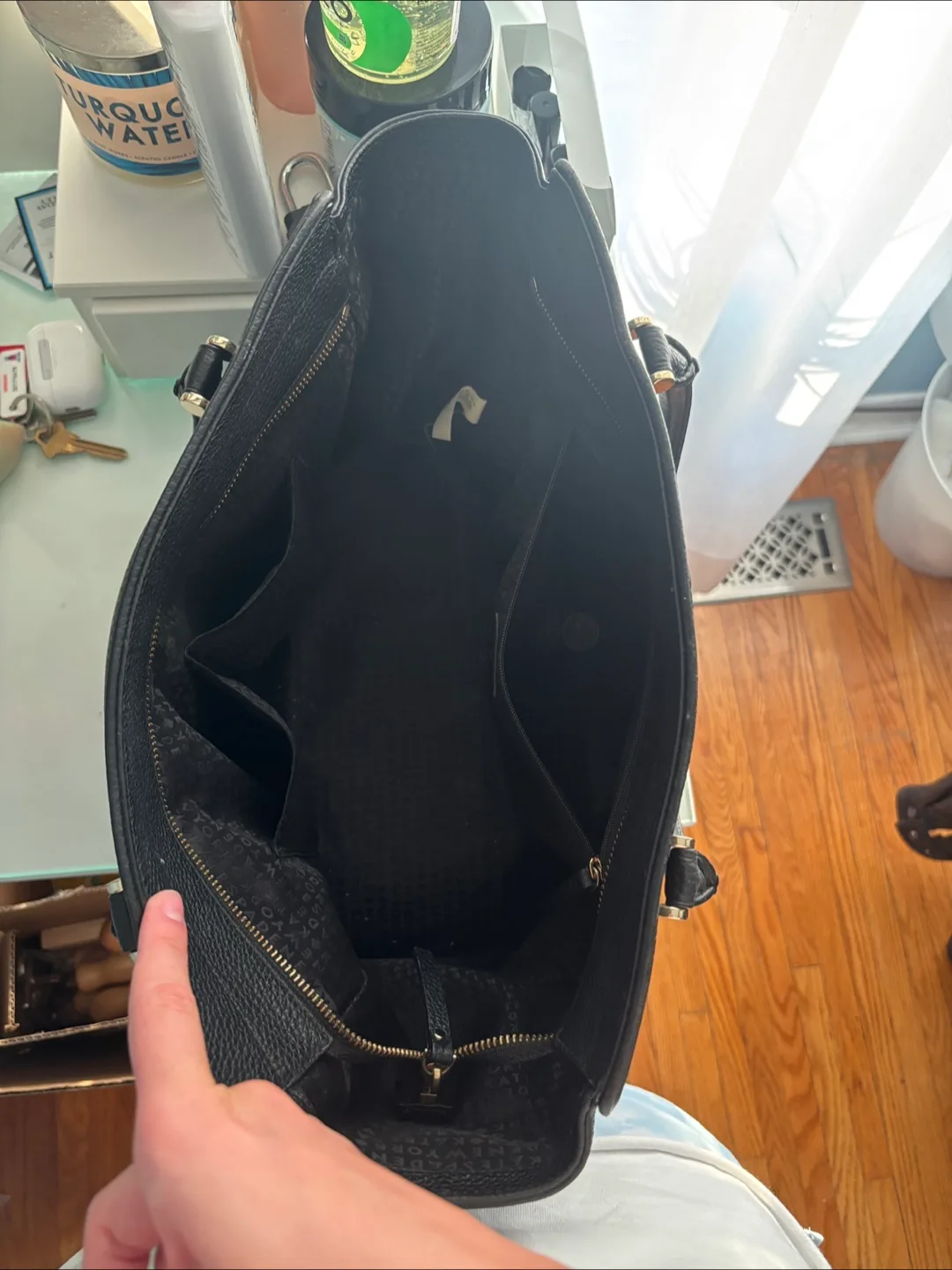 Kate Spade Black Tote Bag image indicator(3)