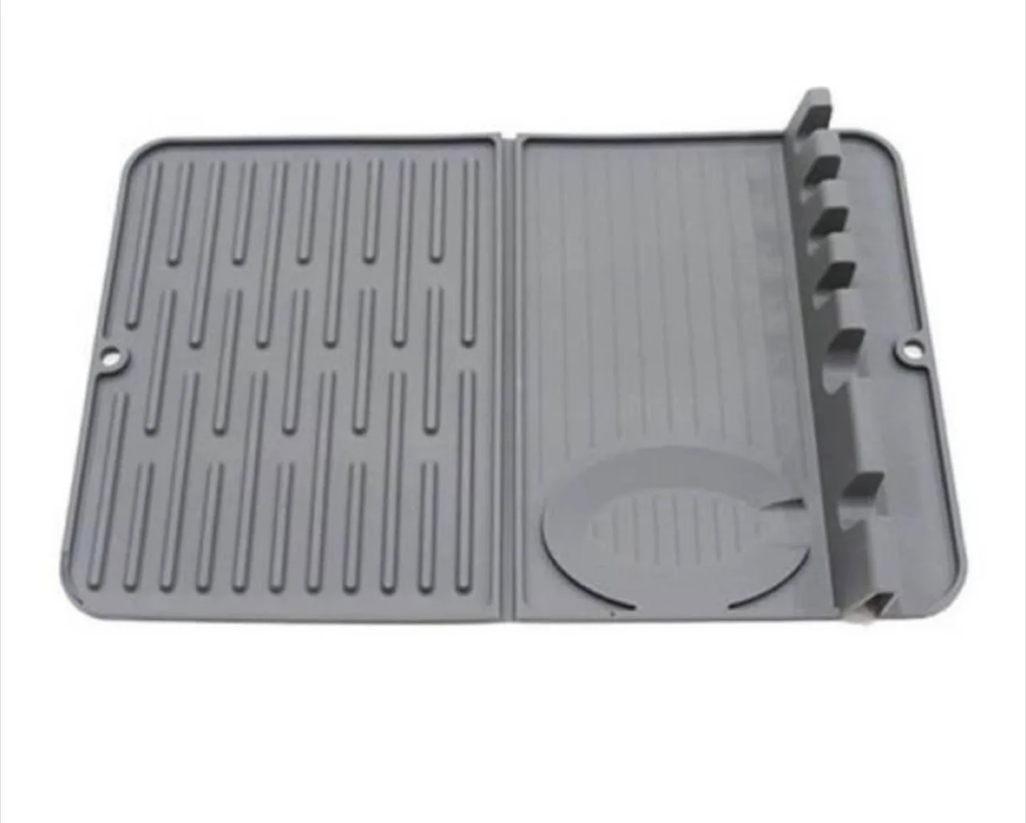 Grey Silicone Utensil Rest and Holder thumbnail