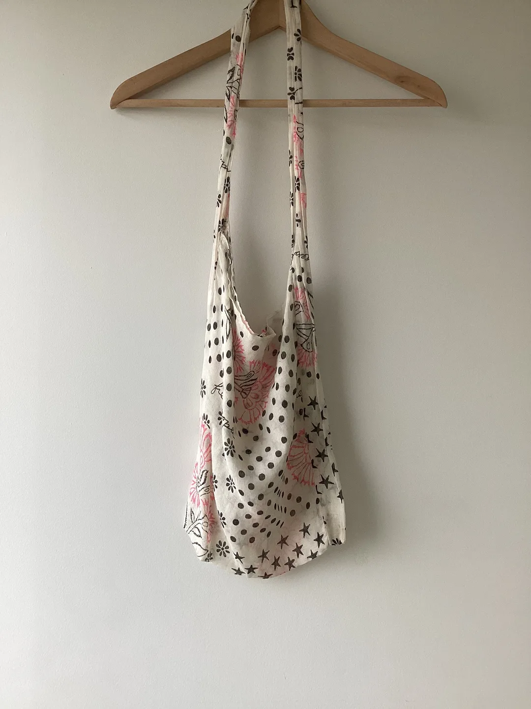 Free People Floral & Star Print Shoulder Bag thumbnail