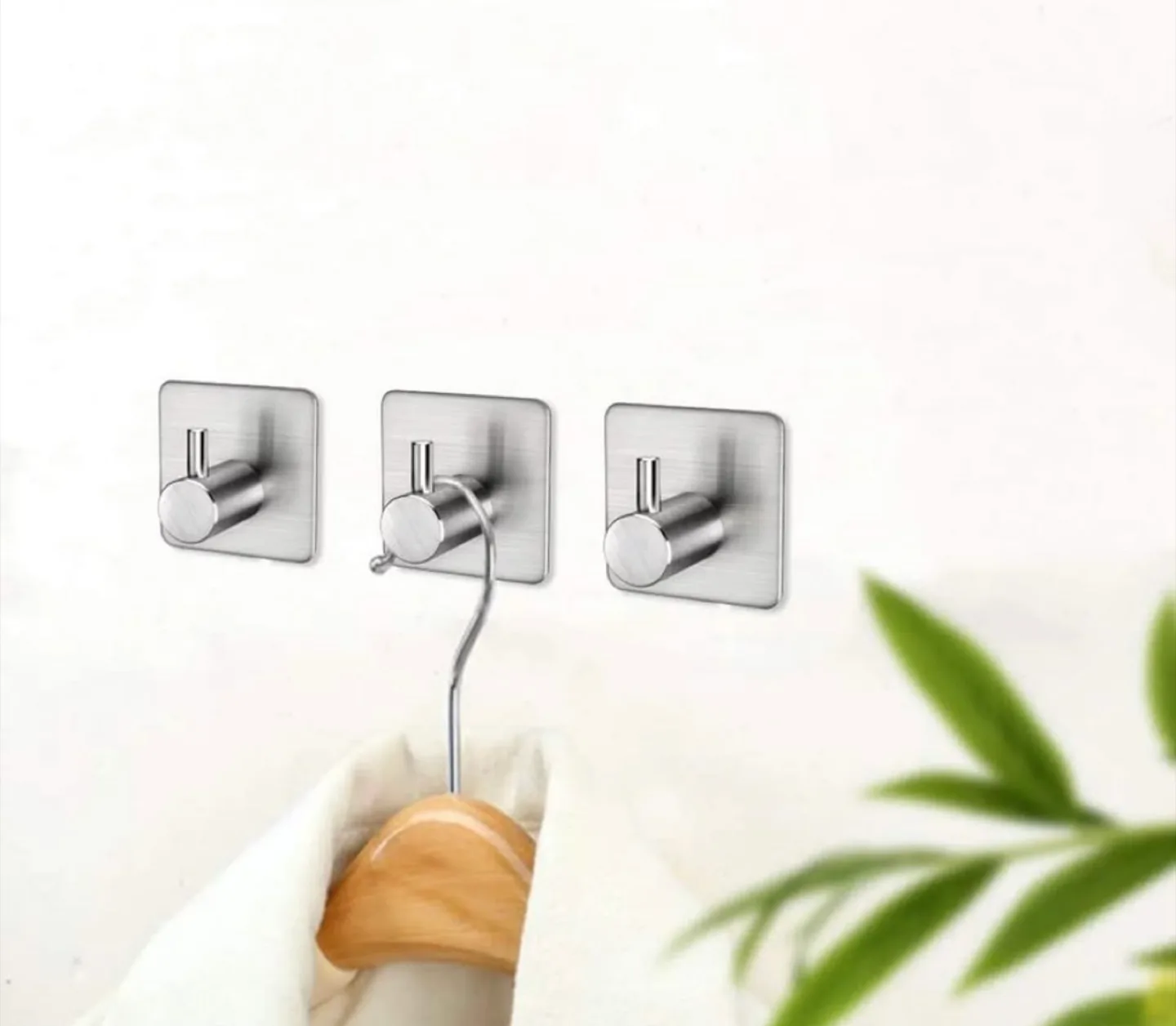 Adhesive Wall Hooks (Set of 4) image indicator(3)