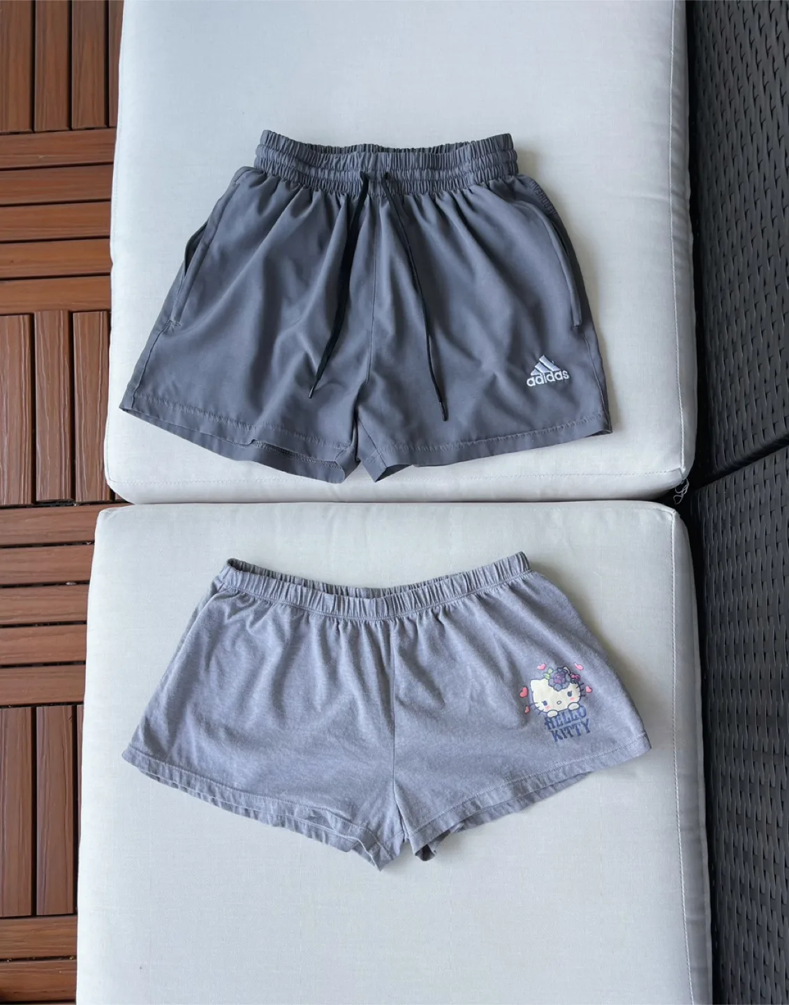 Adidas & Hello Kitty Shorts - Size S $10 for both thumbnail