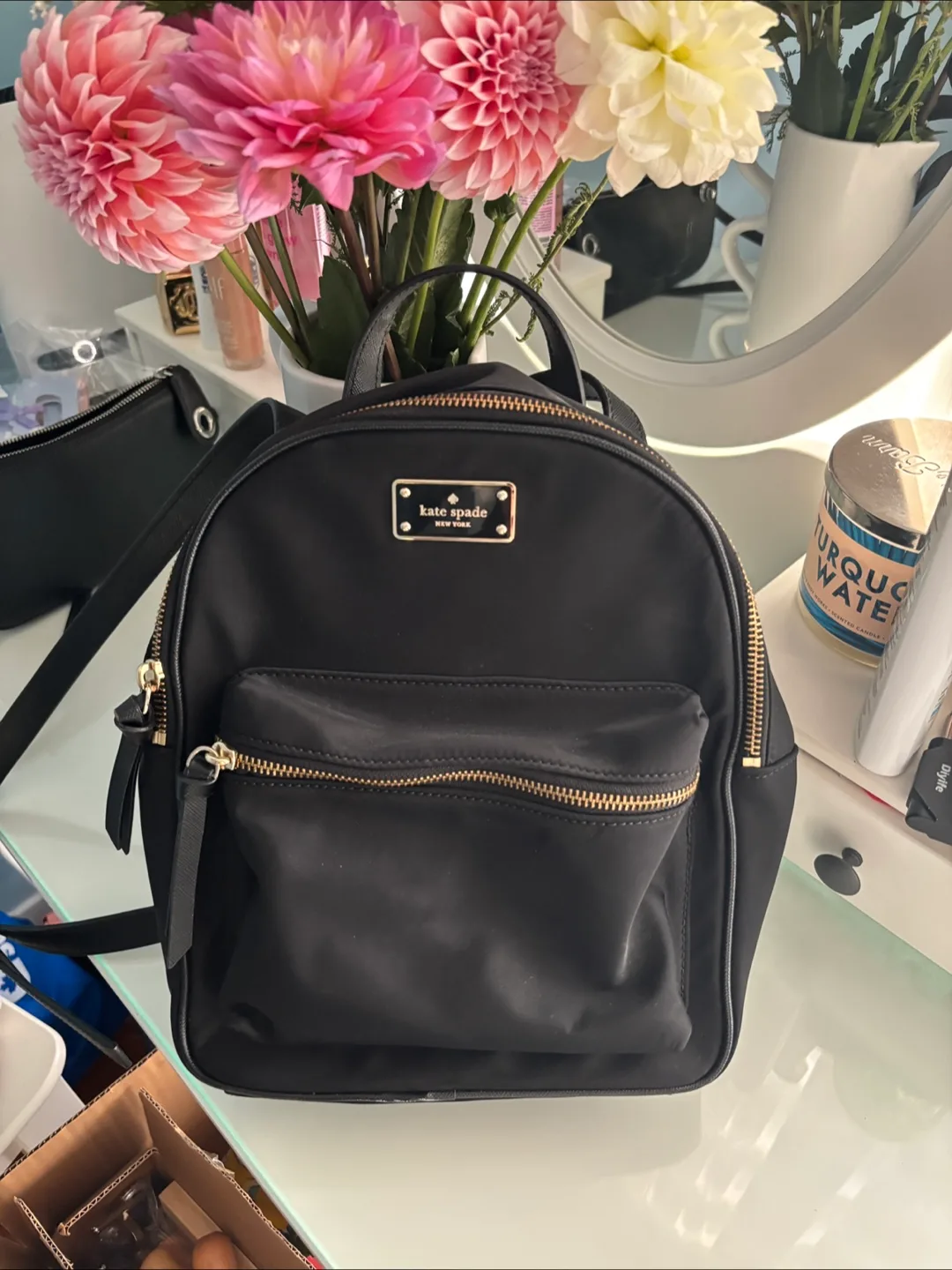 Kate Spade Black Backpack thumbnail