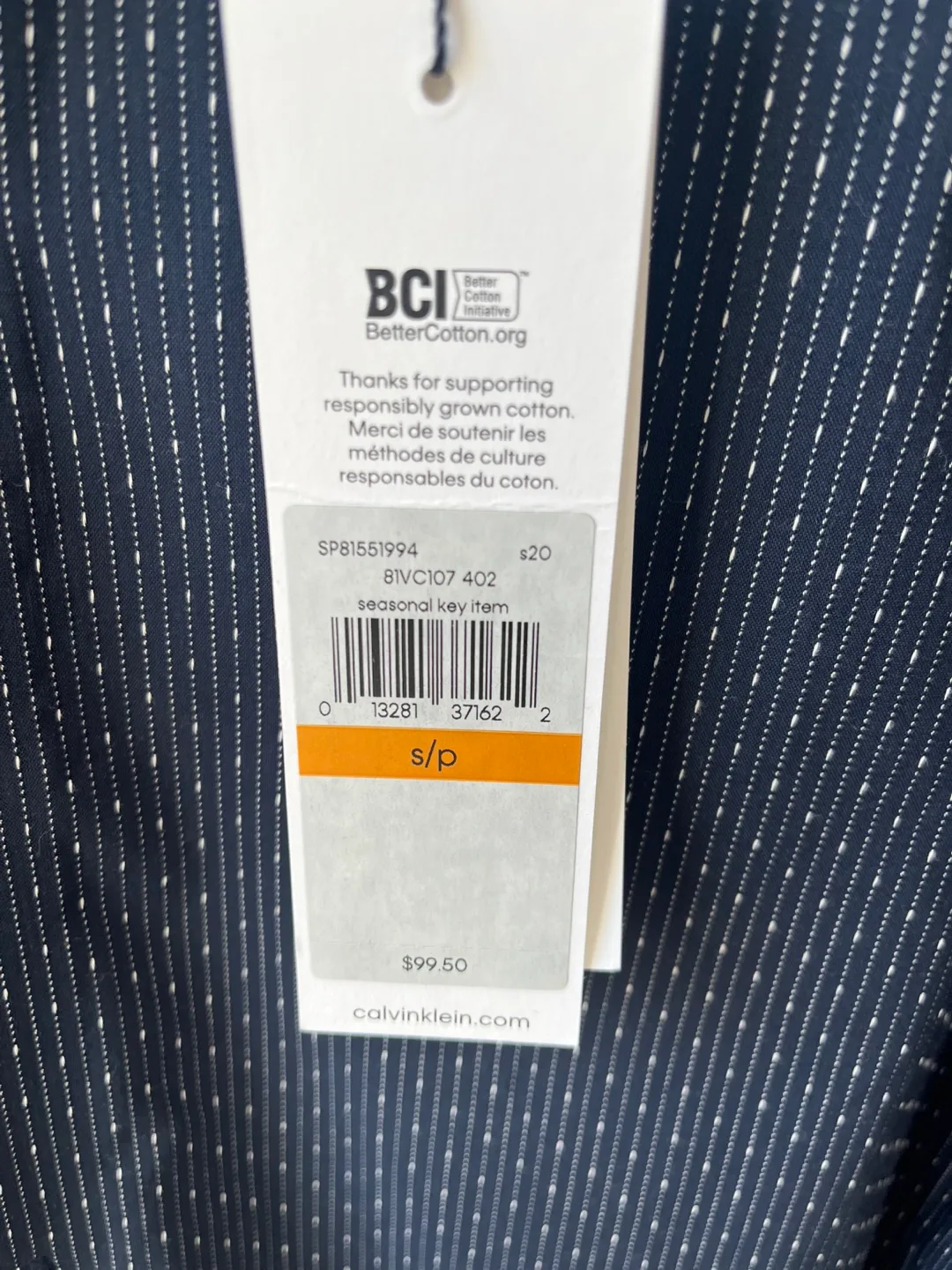 Calvin Klein Striped Shirt - Size S image indicator(3)