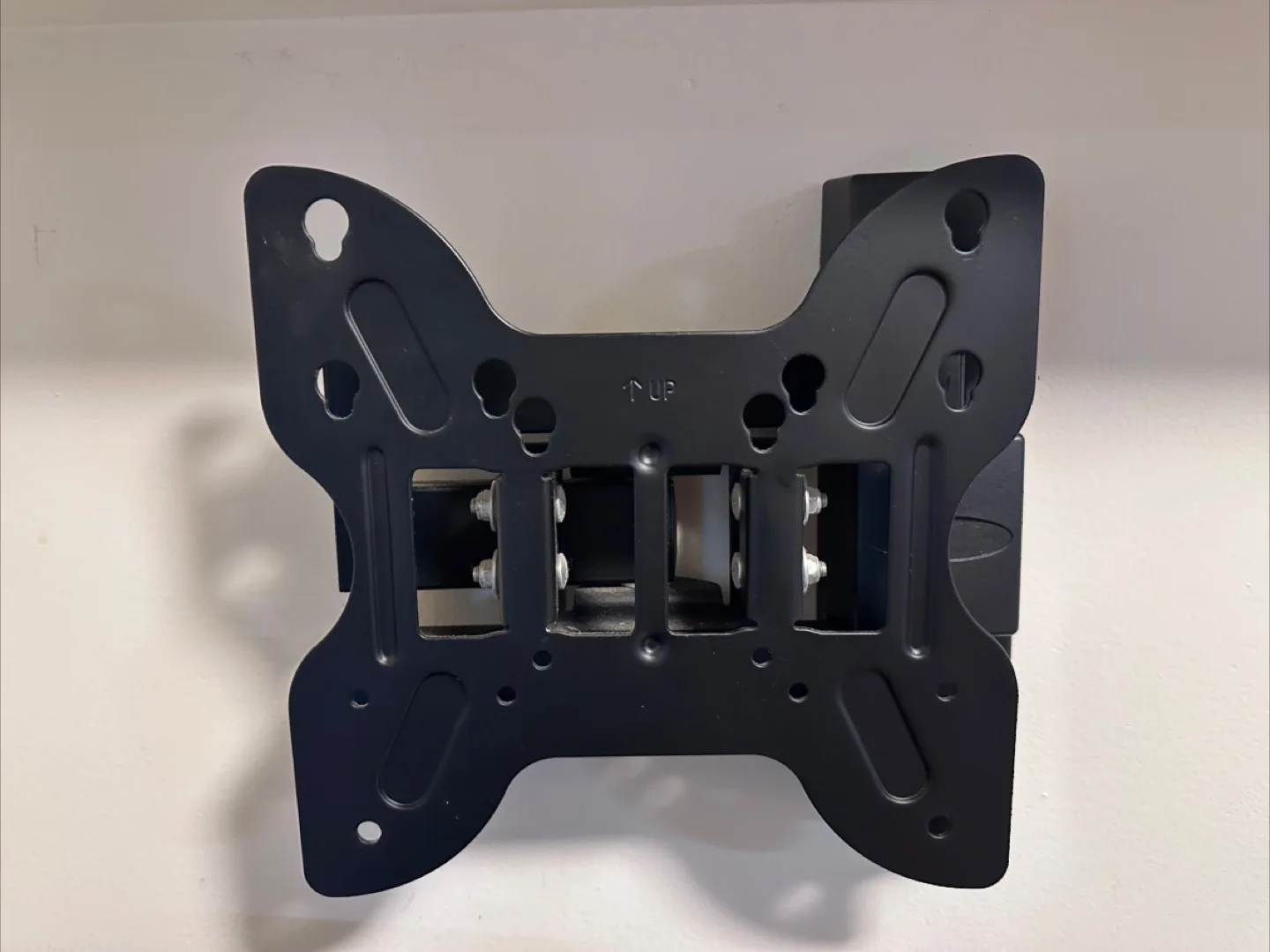 Black TV Wall Mount - Adjustable thumbnail
