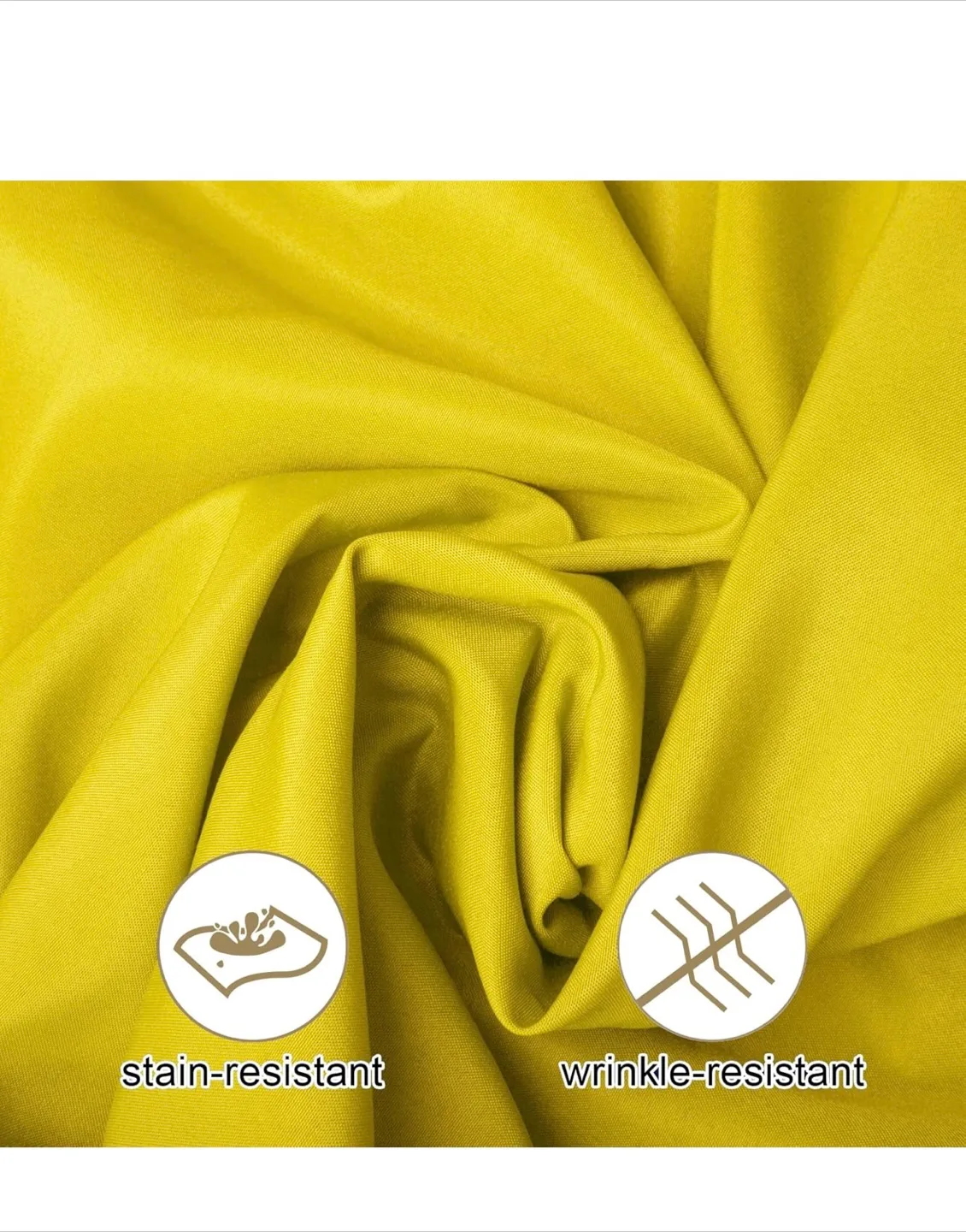 50 Yellow Cloth Napkins image indicator(2)