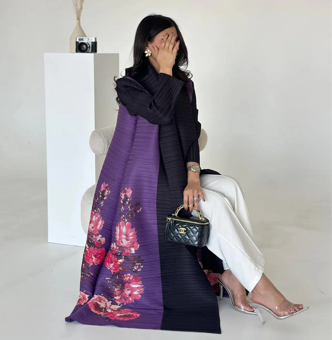 New Elegant Abaya/Kimono -Length 57 & 55 Inch -Read descptn image indicator(2)