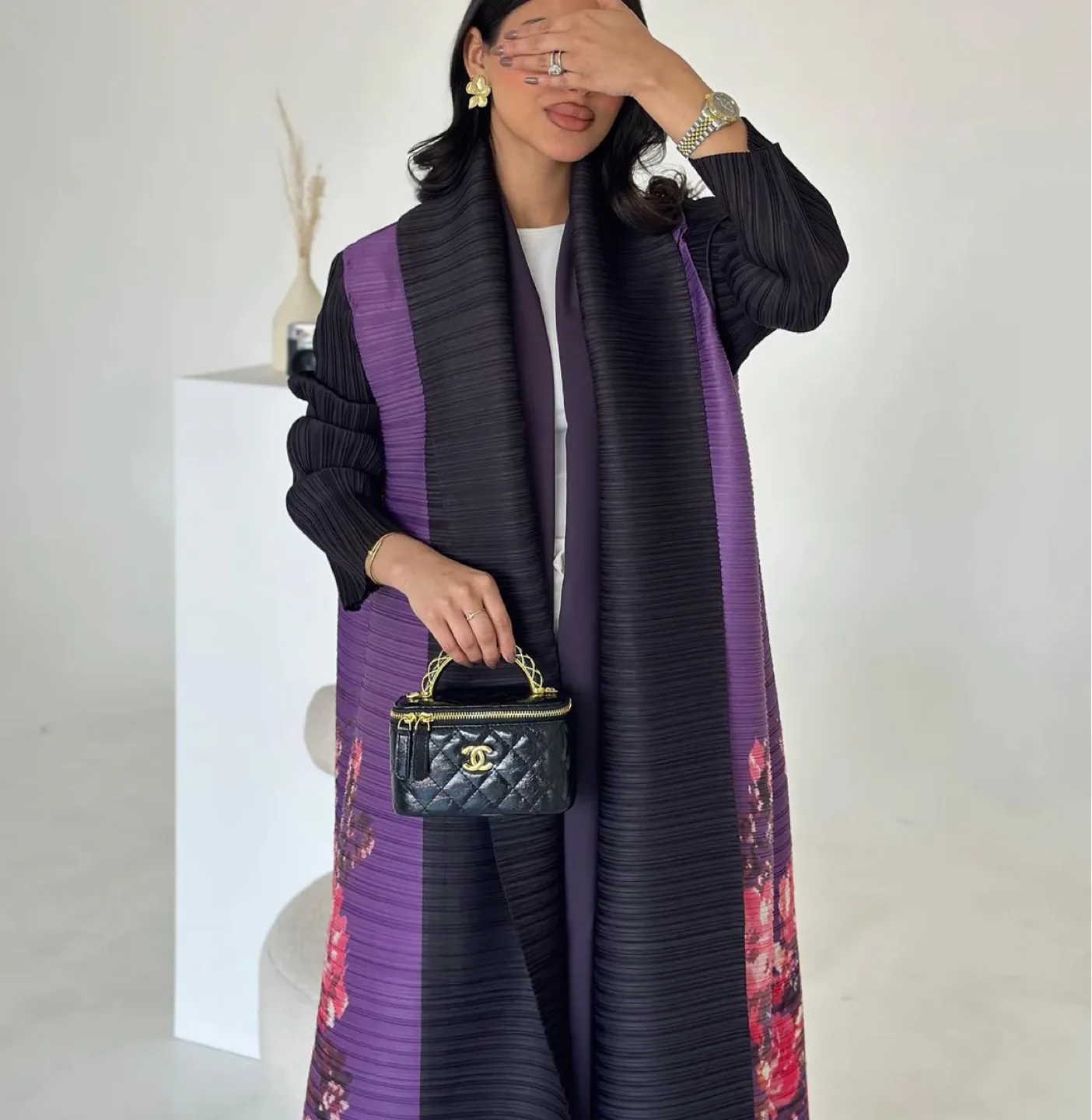 New Elegant Abaya/Kimono -Length 57 & 55 Inch -Read descptn image indicator(3)