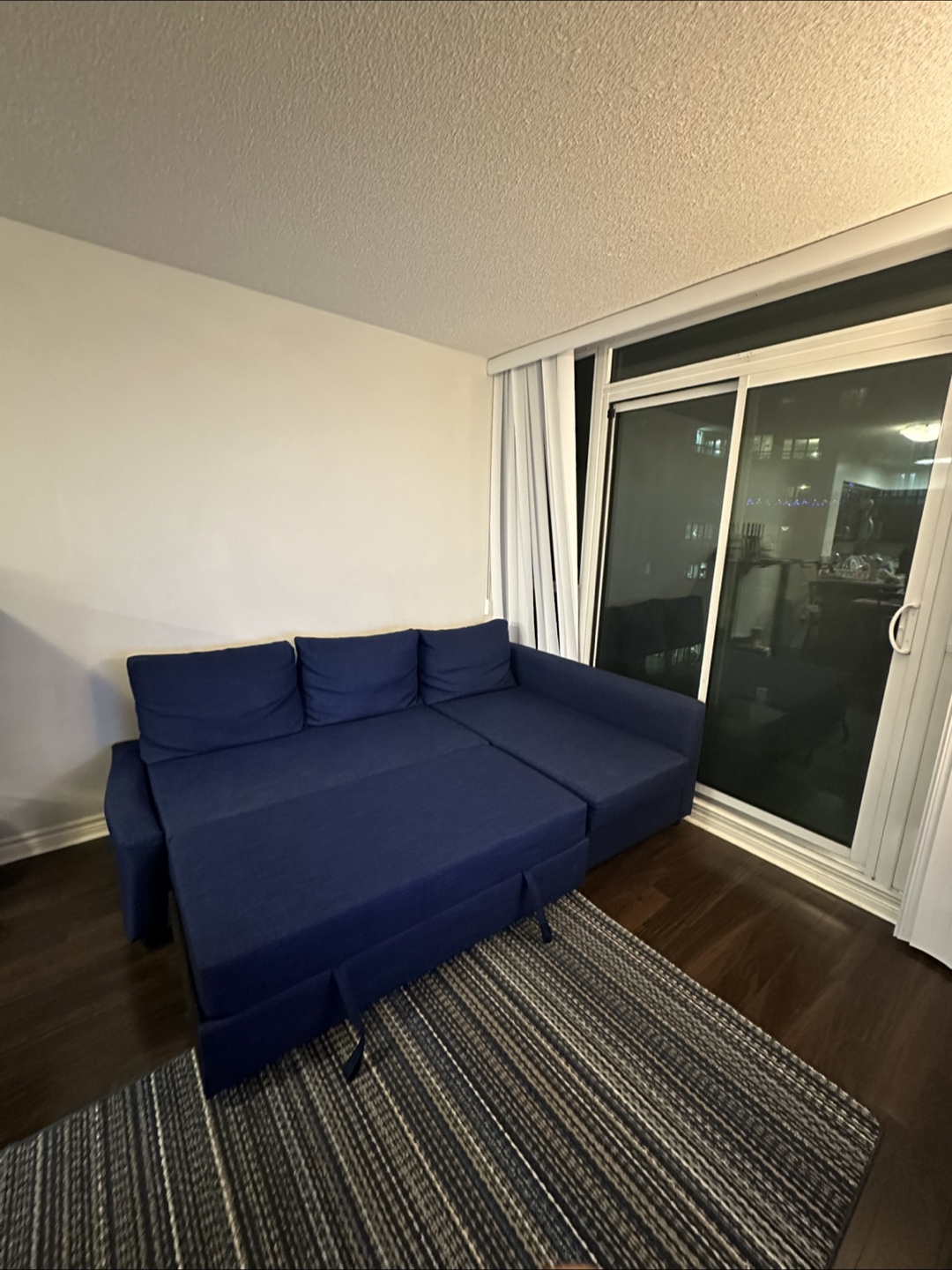 IKEA Friheten Sleeper Sectional Sofa - Blue - photo 4