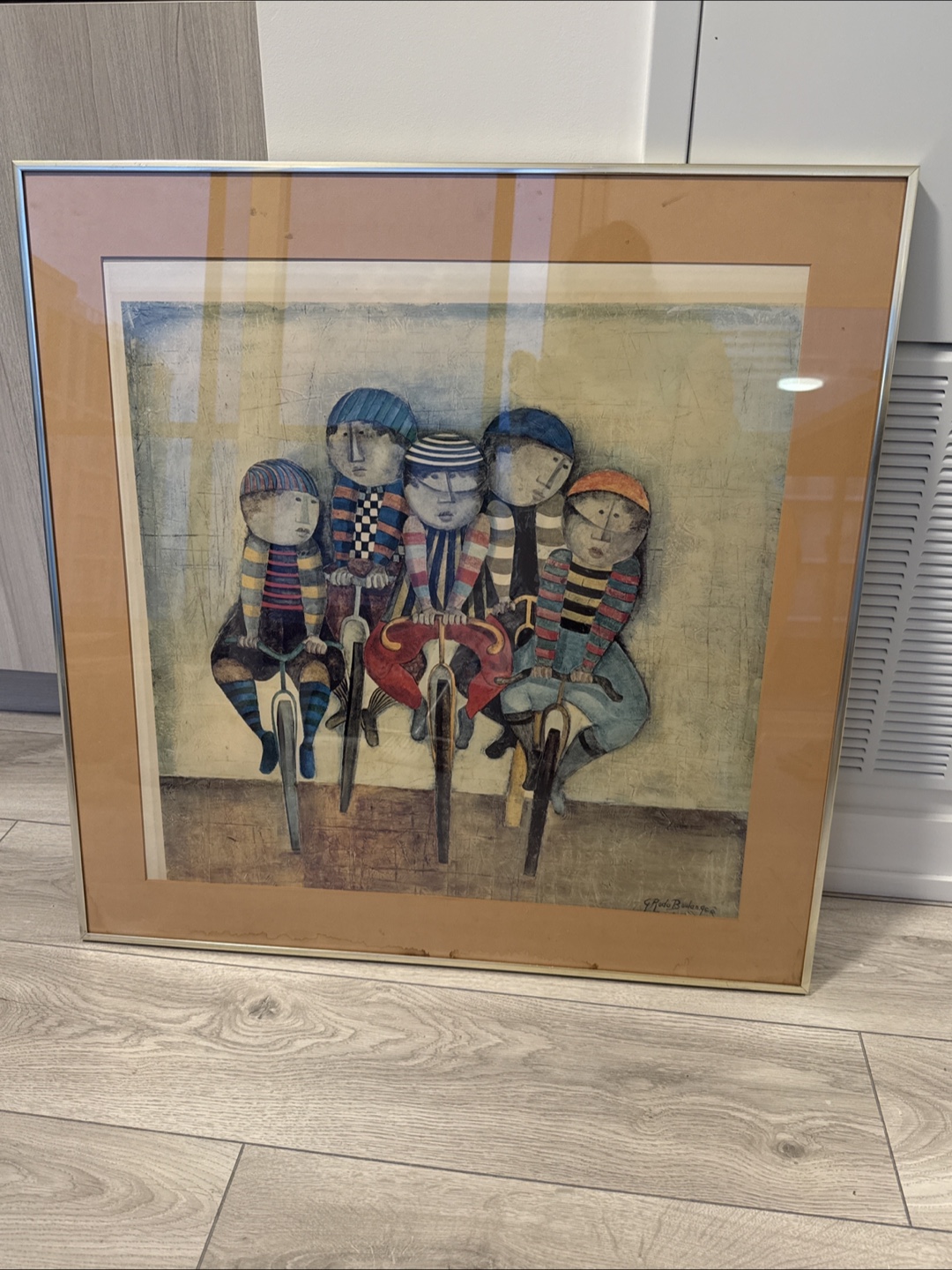 G. Rodo Boulanger “Tour de France 1977” original print